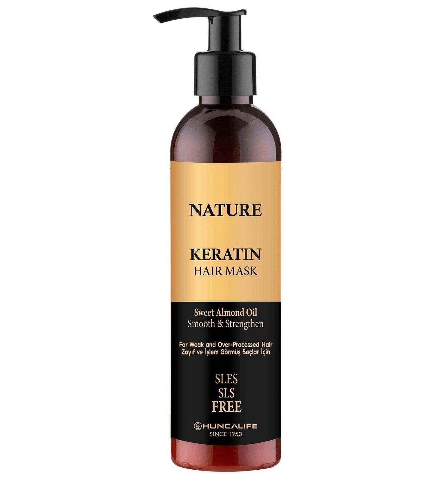 Huncalife Nature Keratin Complex Hair Mask 250 ml 8690973721211