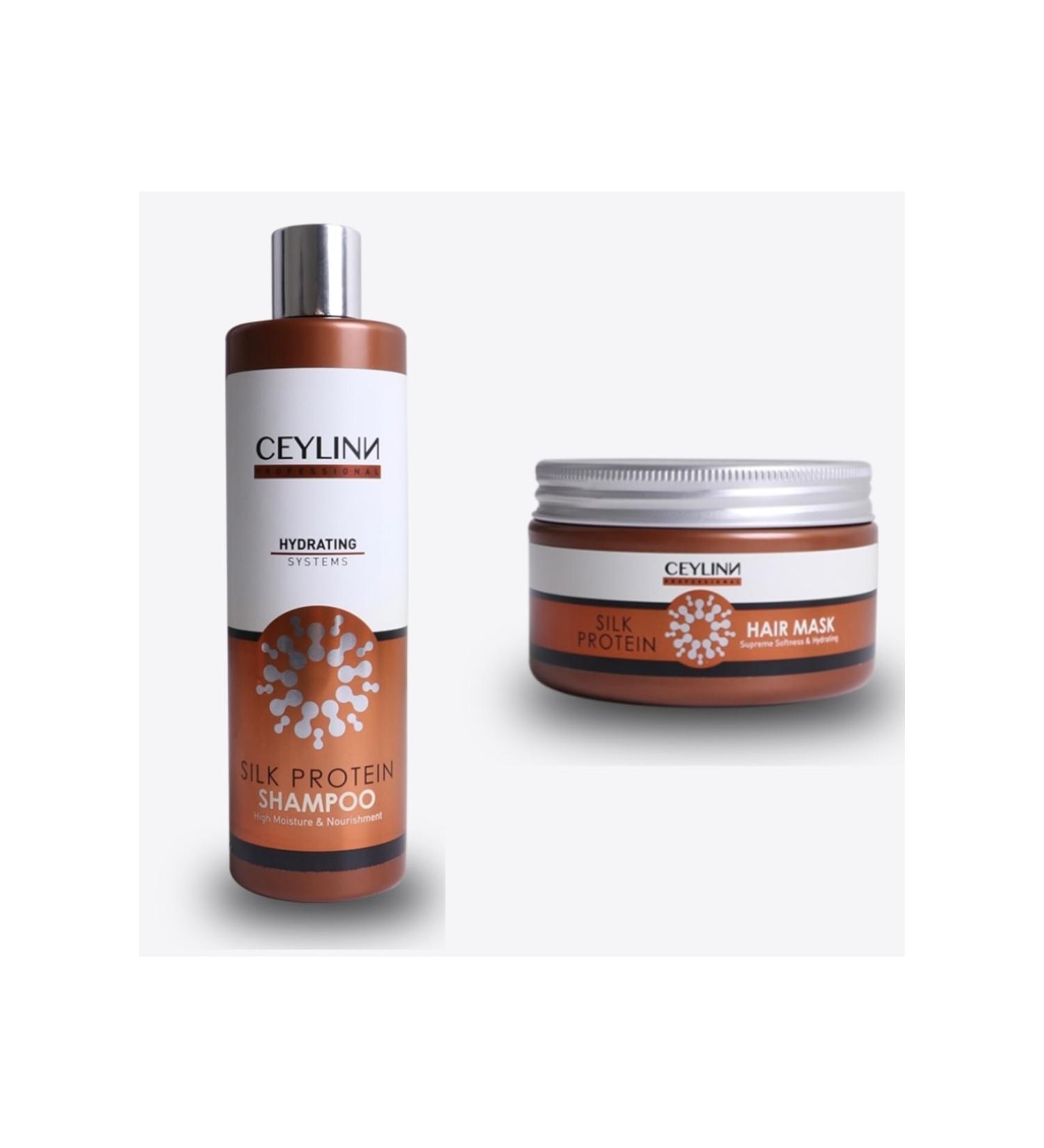 Ceylinn Silk Protein Shampoo and Conditioner 375 Ml.