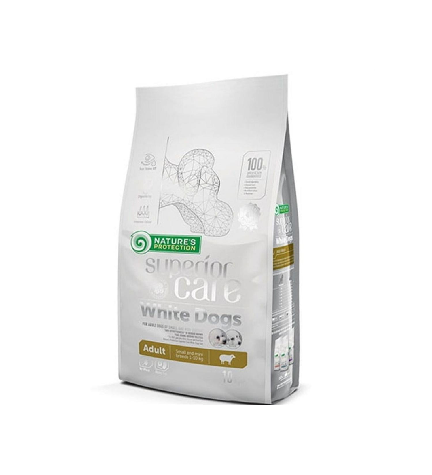 Nature's Protection Np Superior Care White Dogs Adult Lamb Dog Food 1.5 Kg