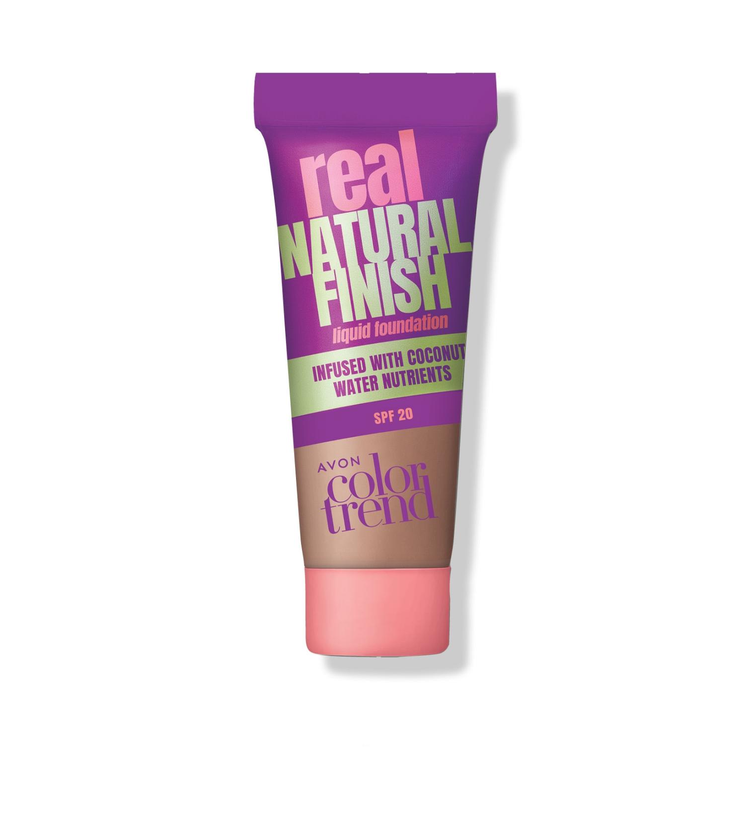 Avon Real Natural Finish Liquid Foundation 30 Ml. Medium Beige - Buy Online on GoSupps.com