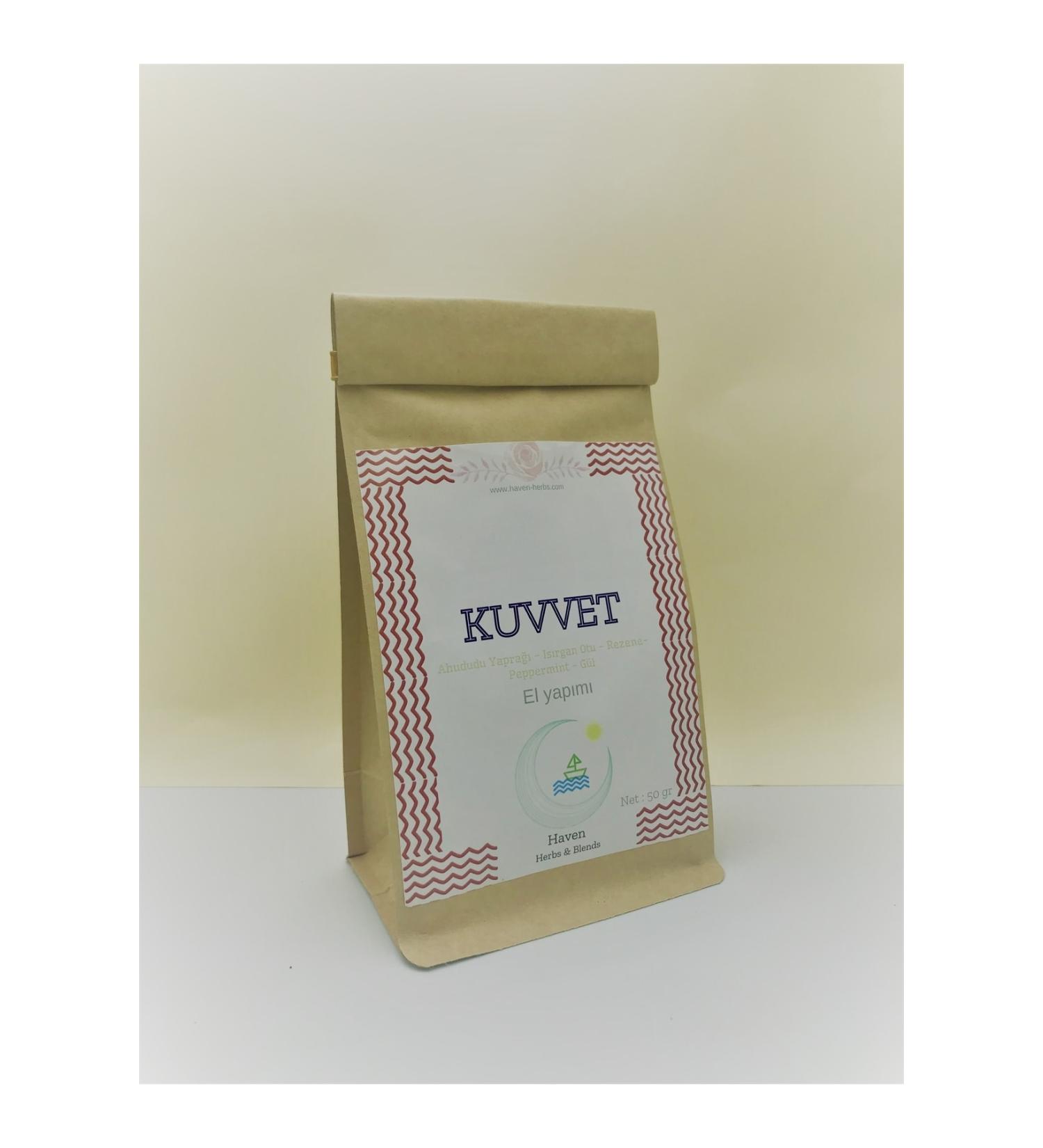 Haven Herbs & Blends Strength 50gr | Raspberry Leaf - Nettle - Mint - Rose - Fennel | & Blends