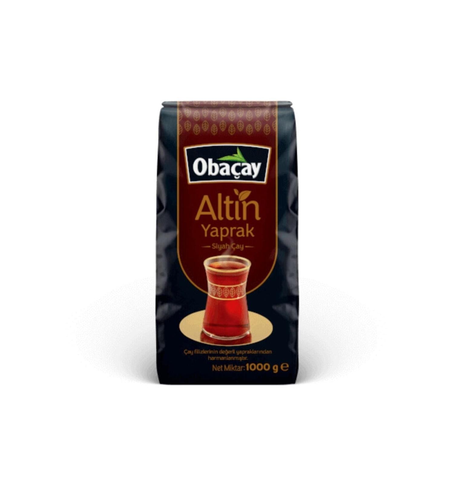 Obacay Gold Leaf Black Tea 1 Kg (6 Pieces)