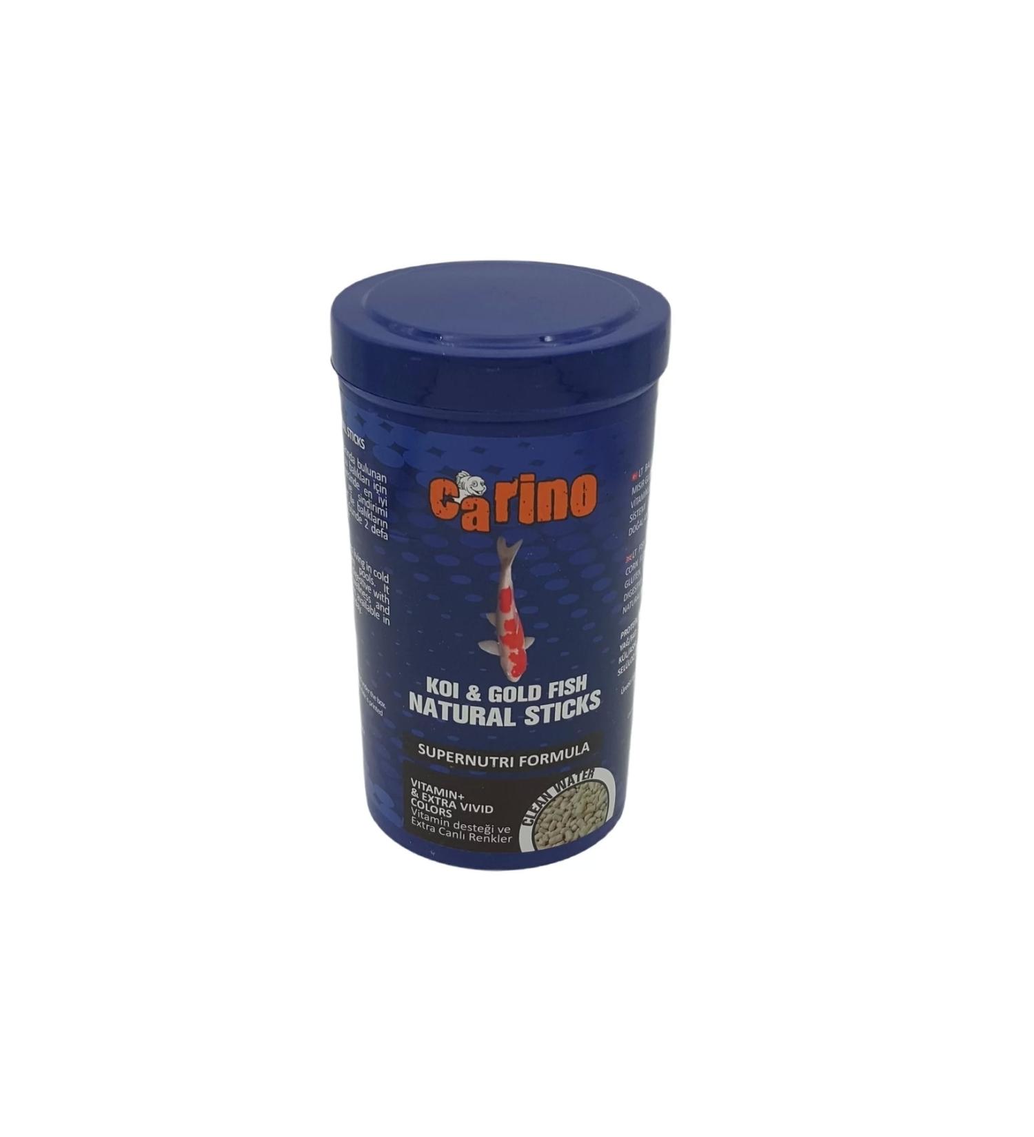 Carino Koi & Goldfish Natural Sticks Koi and Japanese Fish Food 1000 Ml