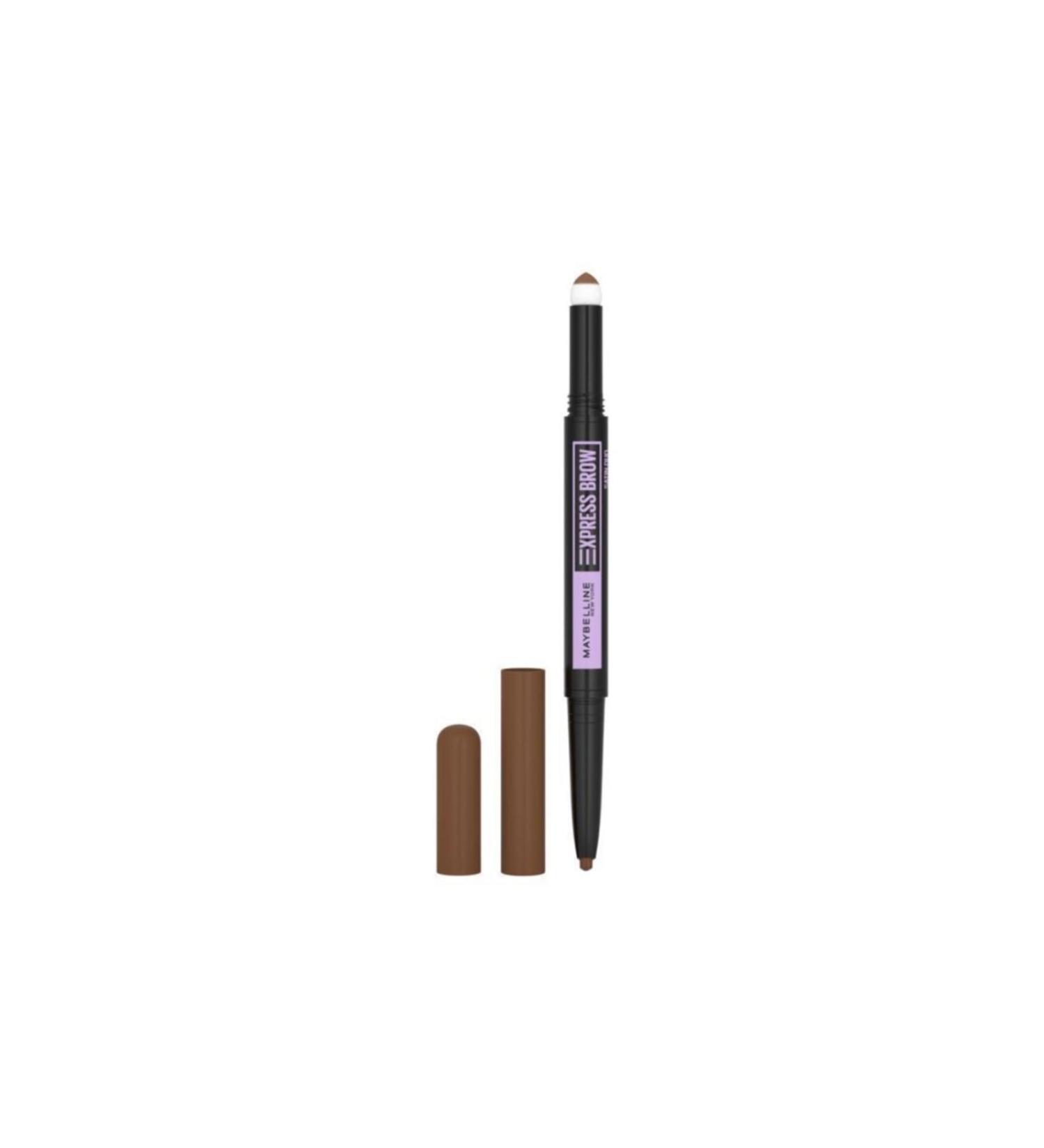 Maybelline New York Express Brow Satin Duo Double-Sided Eyebrow Pencil - 02 Medium Tone