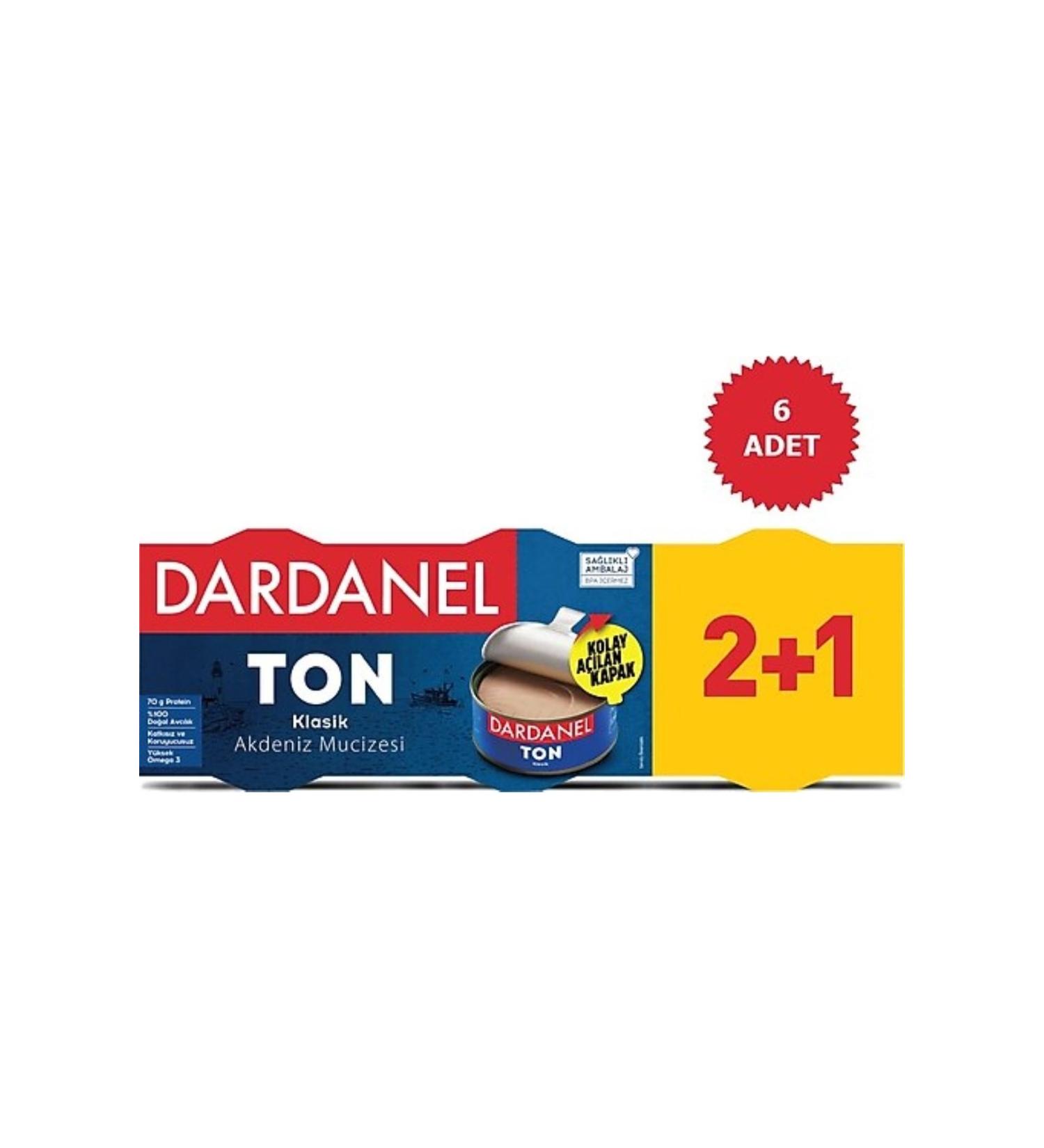 Dardanel Tone Classic Mediterranean Miracle 140*3 gr (6 PACKS)