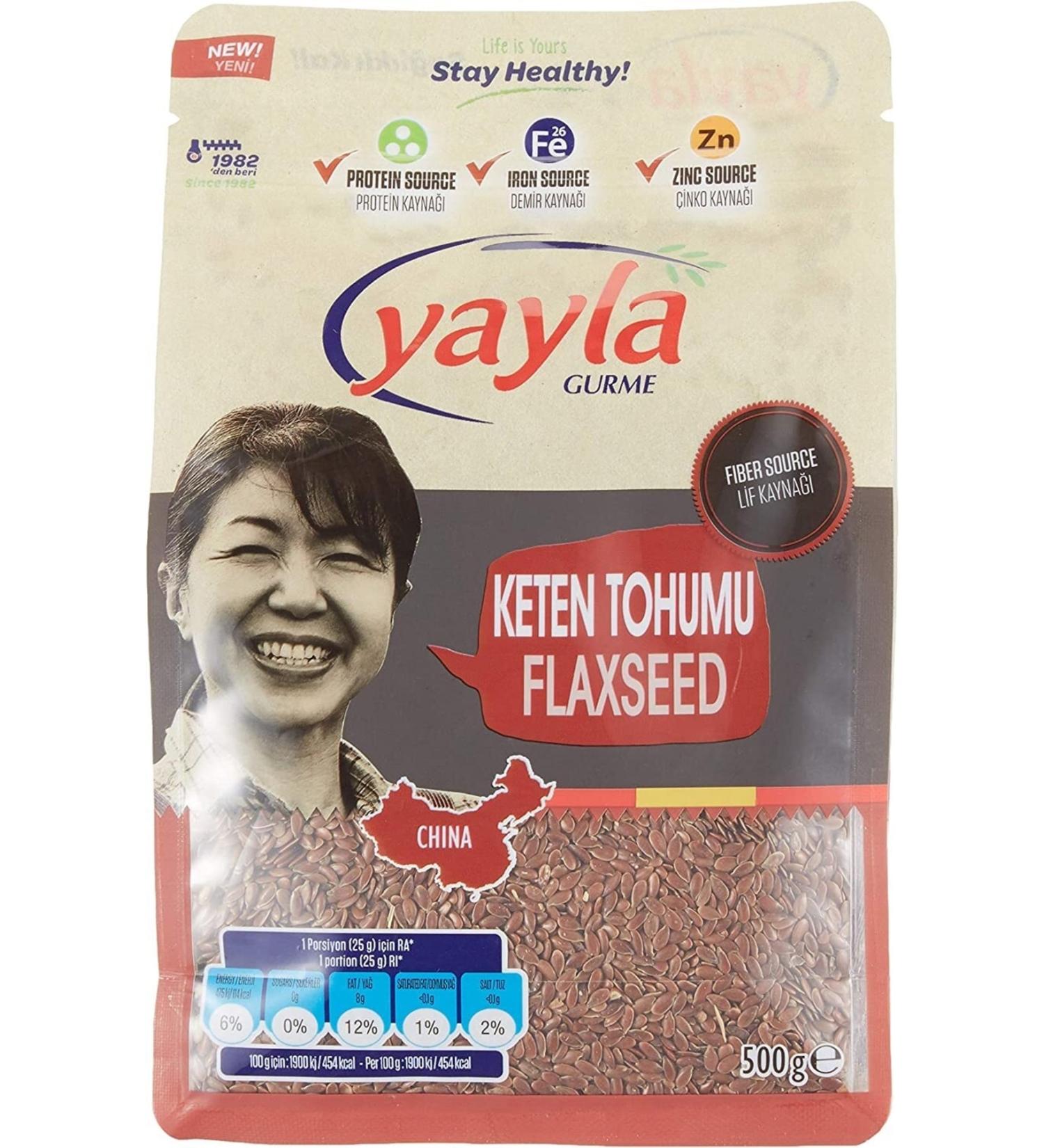 Berlinshop Yayla Gourmet Flaxseed (500 Gr)
