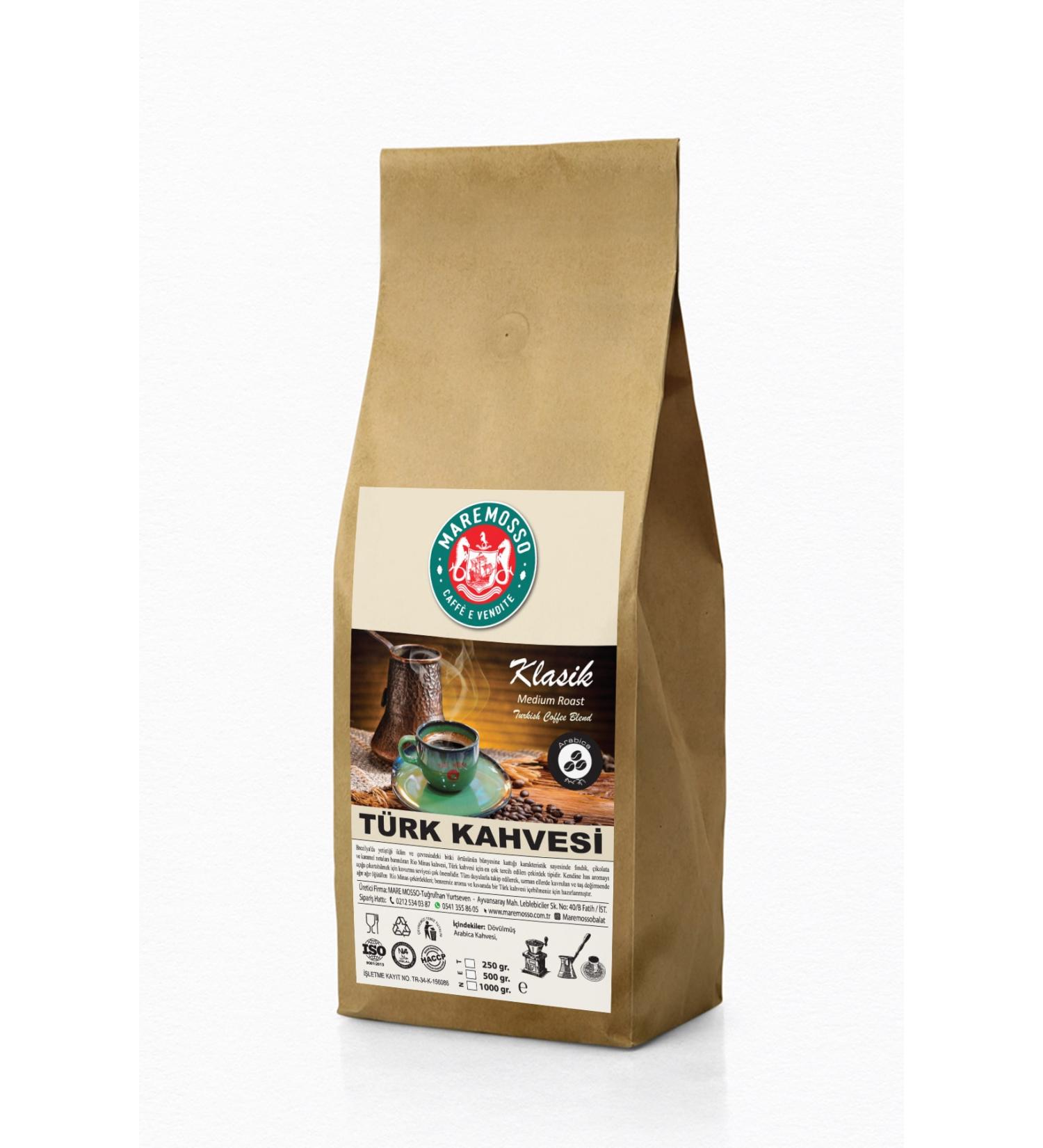 Mare Mosso Caffe Vendite Classic Turkish Coffee (GROUND) 1 Kg. - Buy Online on GoSupps.com