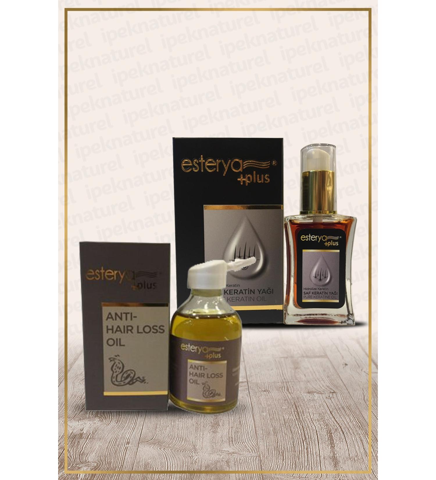 Esterya Plus Pure Keratin Oil (pure Keratin Oil) & Anti Hair Loss Oil 50 Ml