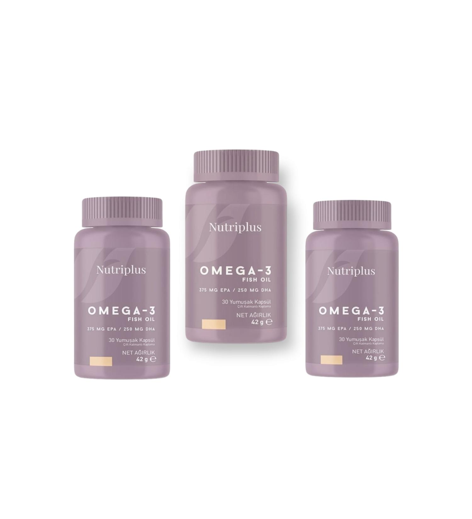 Farmasi Omega3 Fish Oil 30 Softgels 3 Pieces