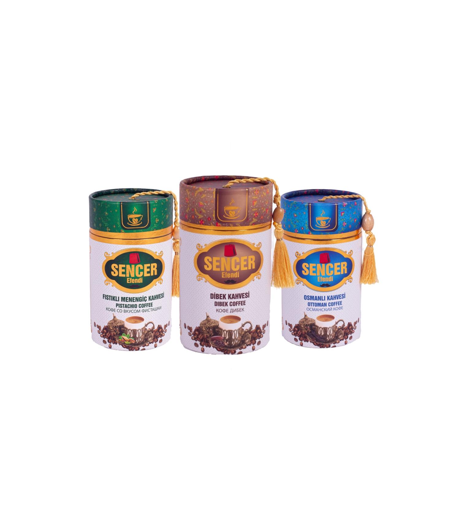 SENCER EFENDI 3 Piece Coffee Set