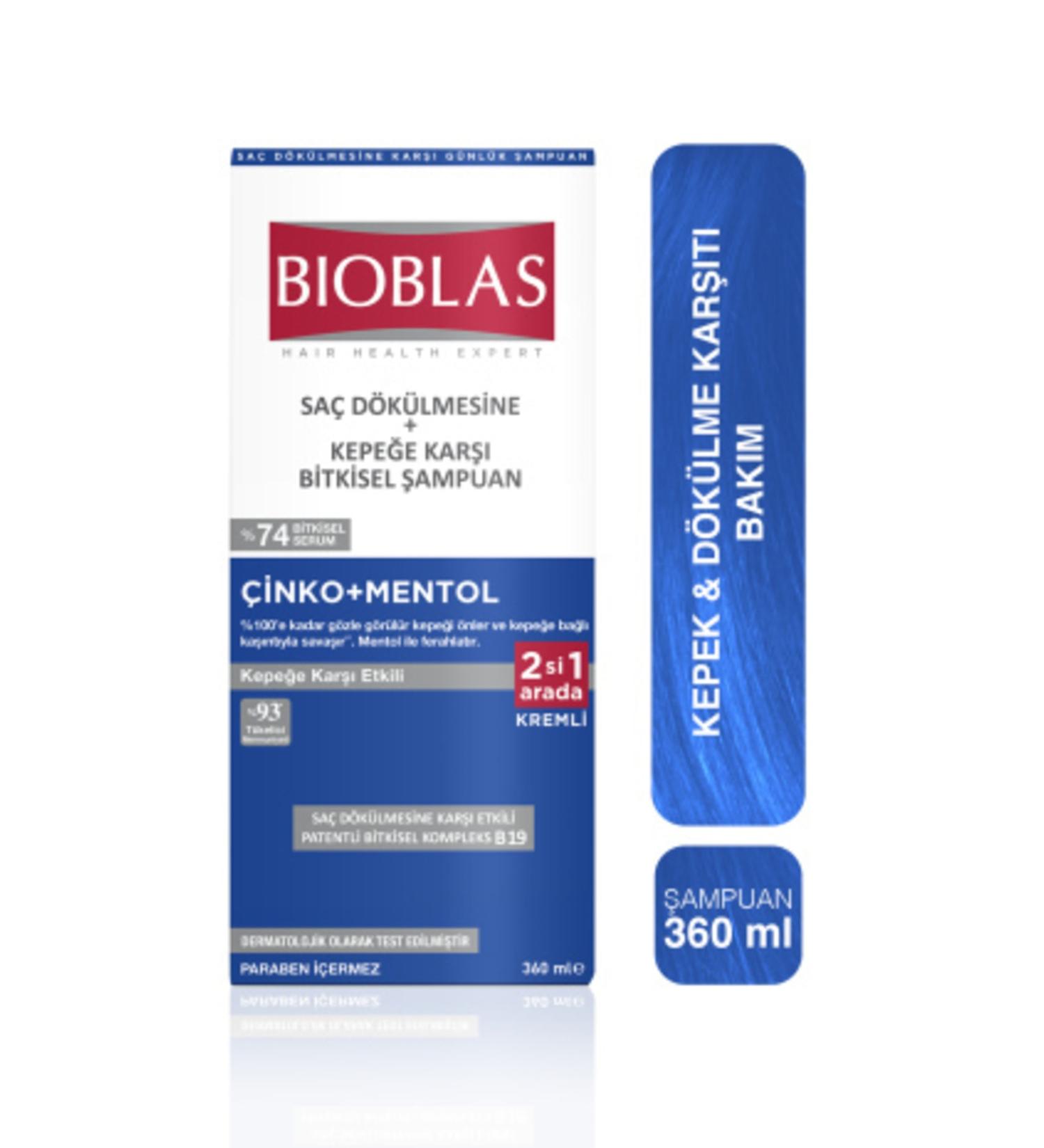 Bioblas Shampoo Anti-Dandruff 360ml - Buy Online on GoSupps.com