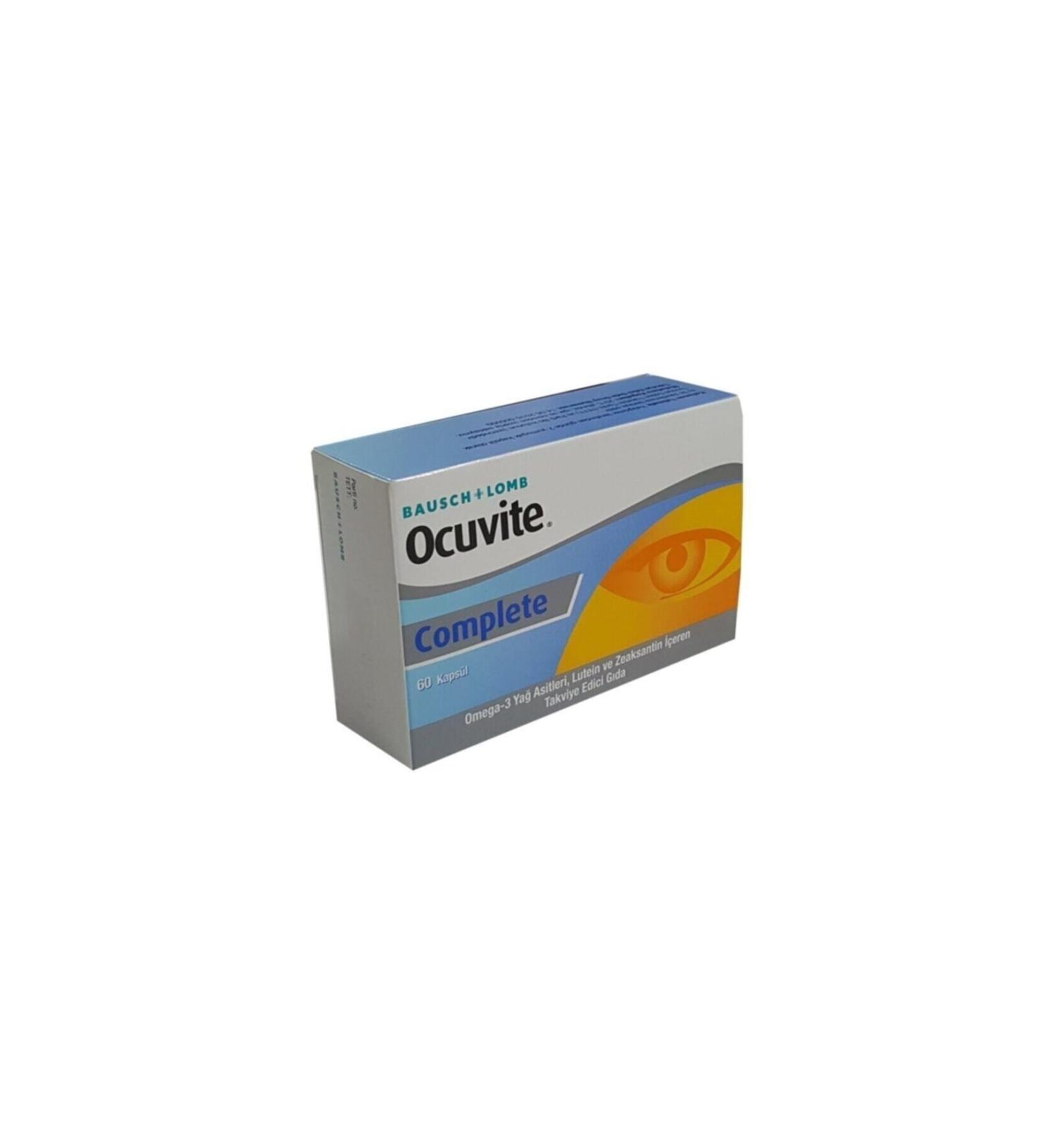 Bausch & Lomb Ocuvite Complete 60 Capsules