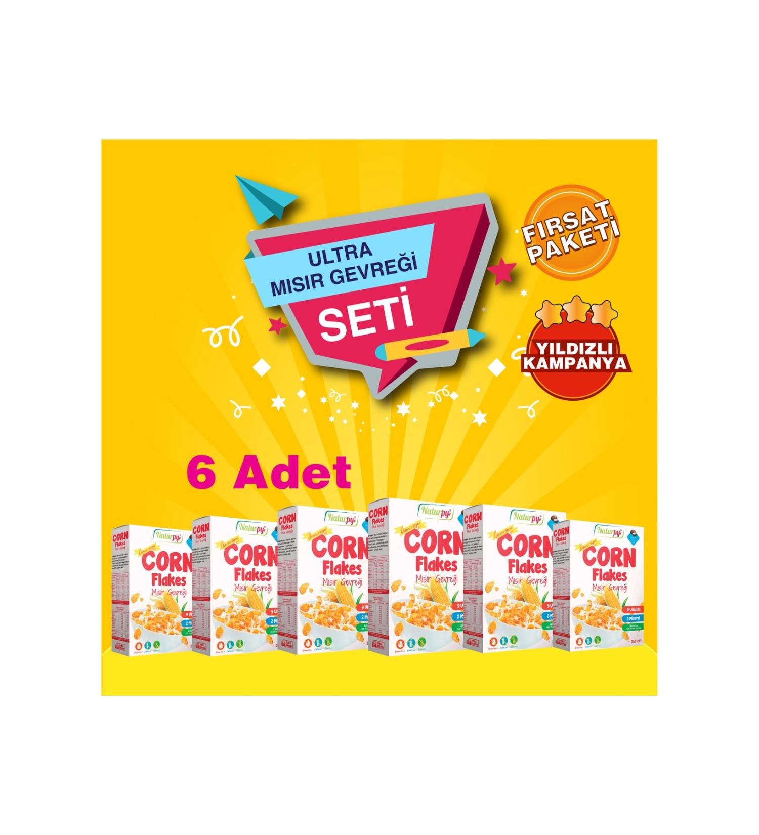 Naturpy Ultra Corn Set (Corn Flakes X6 Pieces)