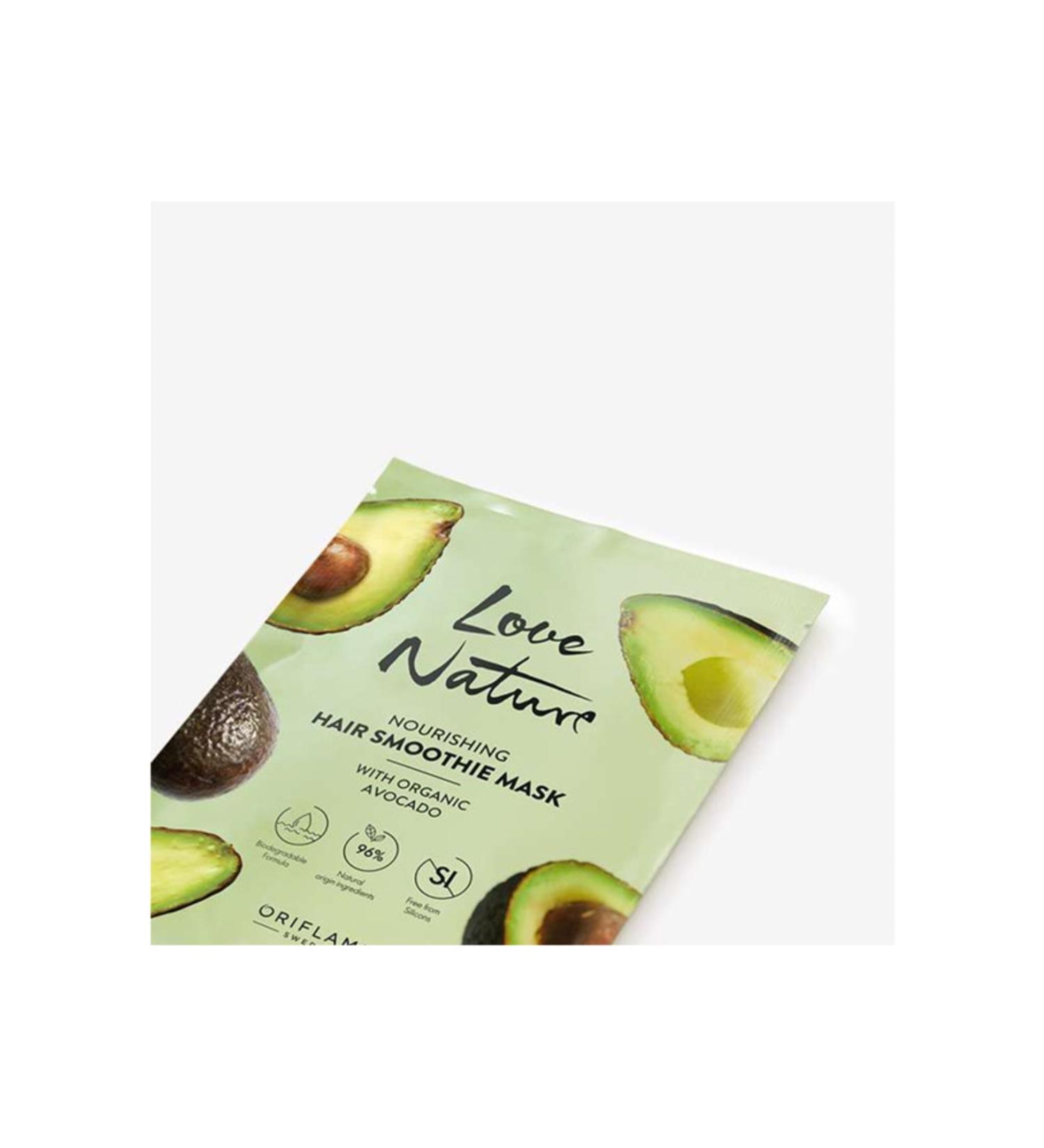 Oriflame Love Nature Repairing and Nourishing Hair Mask with Organic Avocado