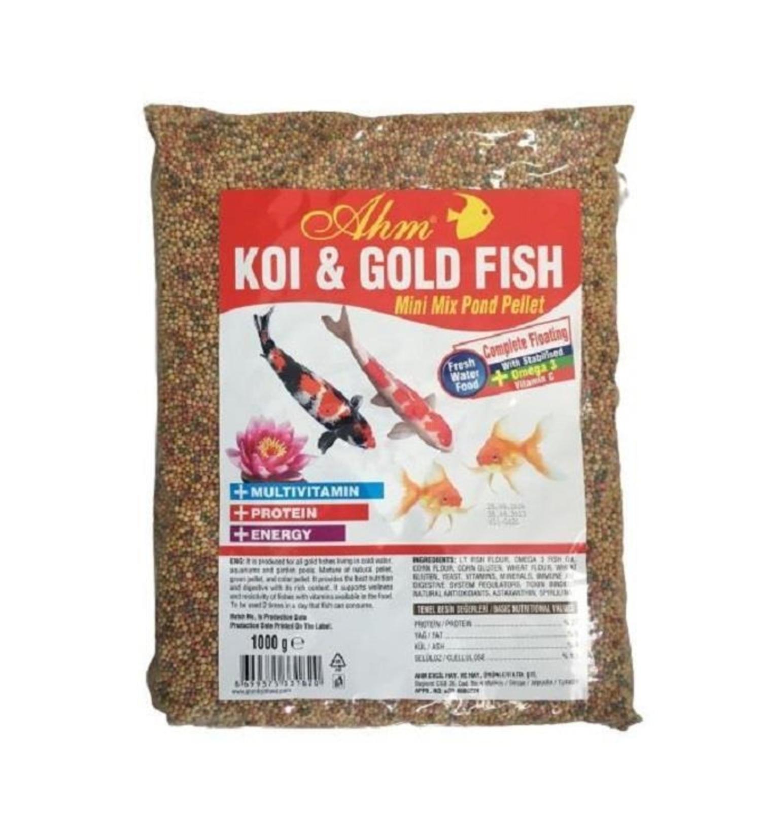 Ahm Koi and Japanese Mix Food 1 Kg
