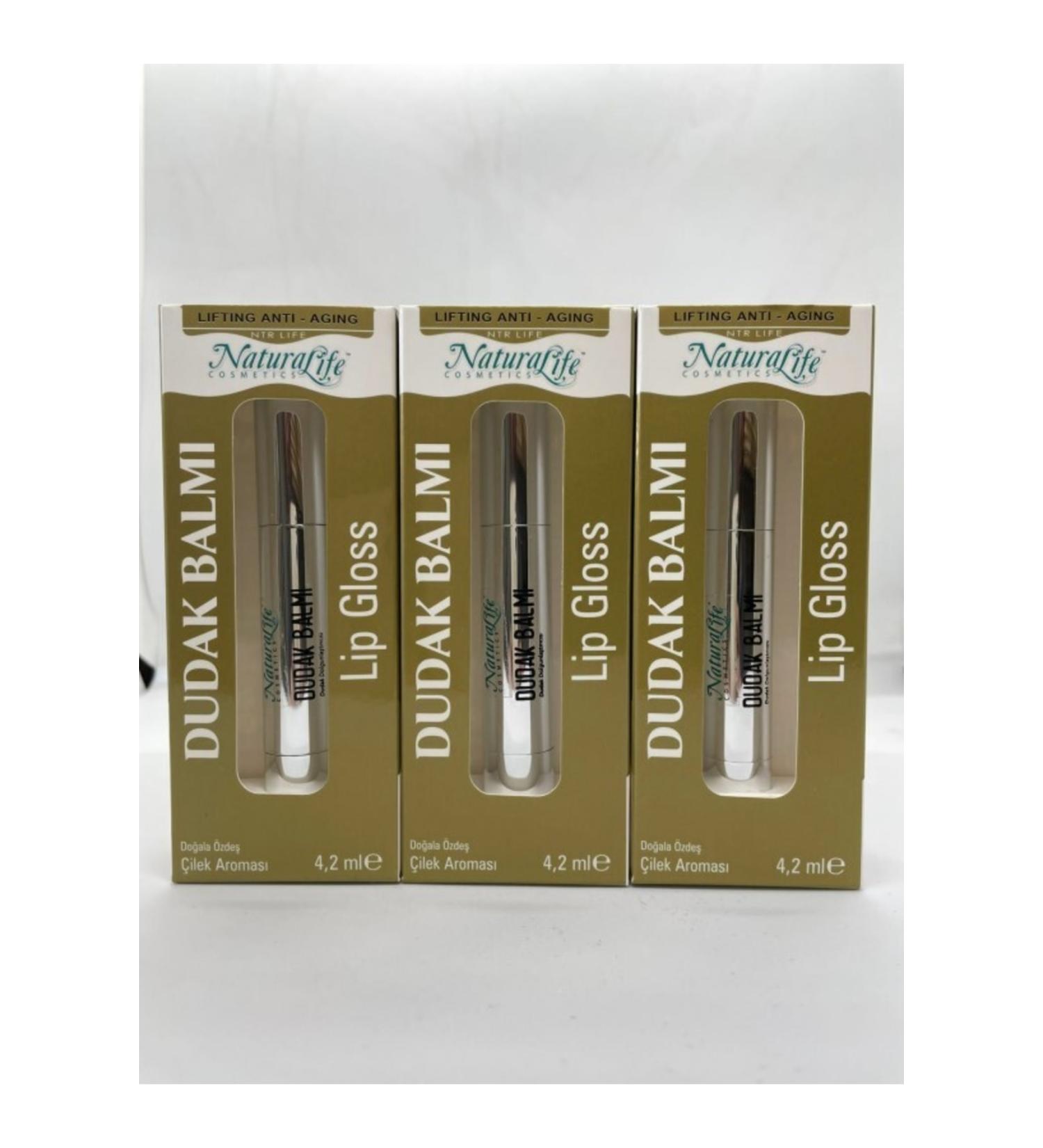 Natural Life Lip Gloss Lip Plumper 3 Pack