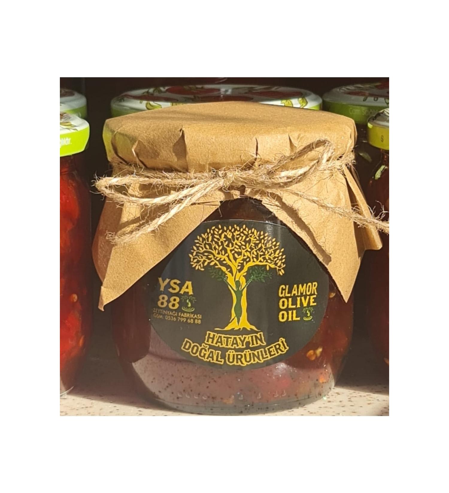 Ysa 88 Agricultural products Glamor 650 Grm Pepper Jam 0 Natural Hatay's Local Products