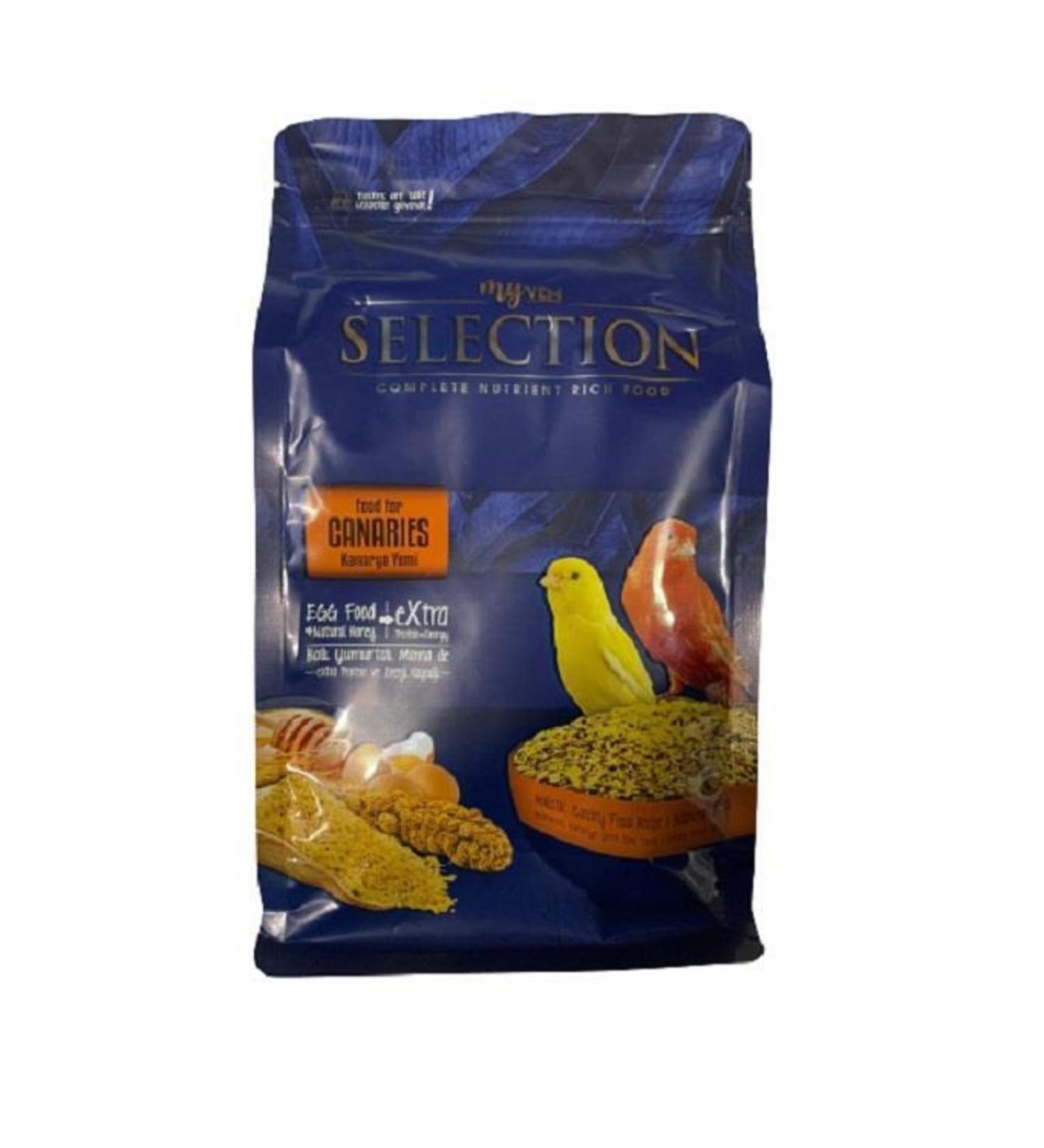 myyem Selection Wet Honey Food Supplemented Canary Food 1kg