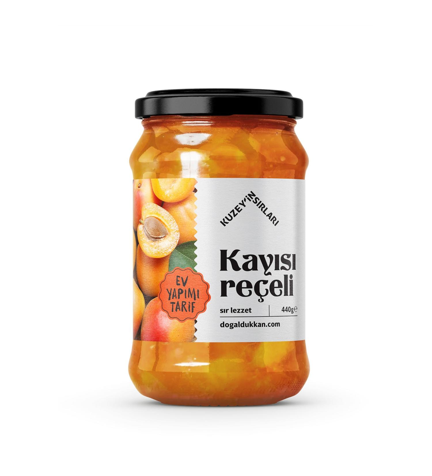 NATURAL DUKKAN Natural Apricot Jam (440 Gr)