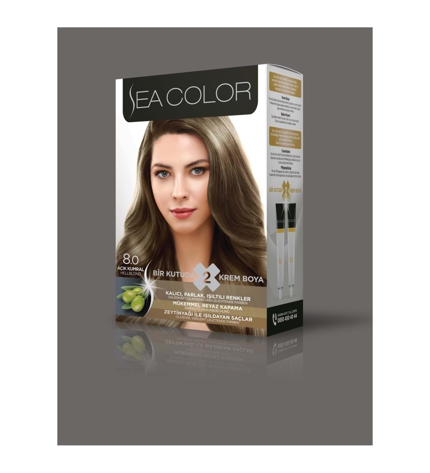 Ozlem Tuhafiye Sea Color Hair Dye - Light Blonde 8/0