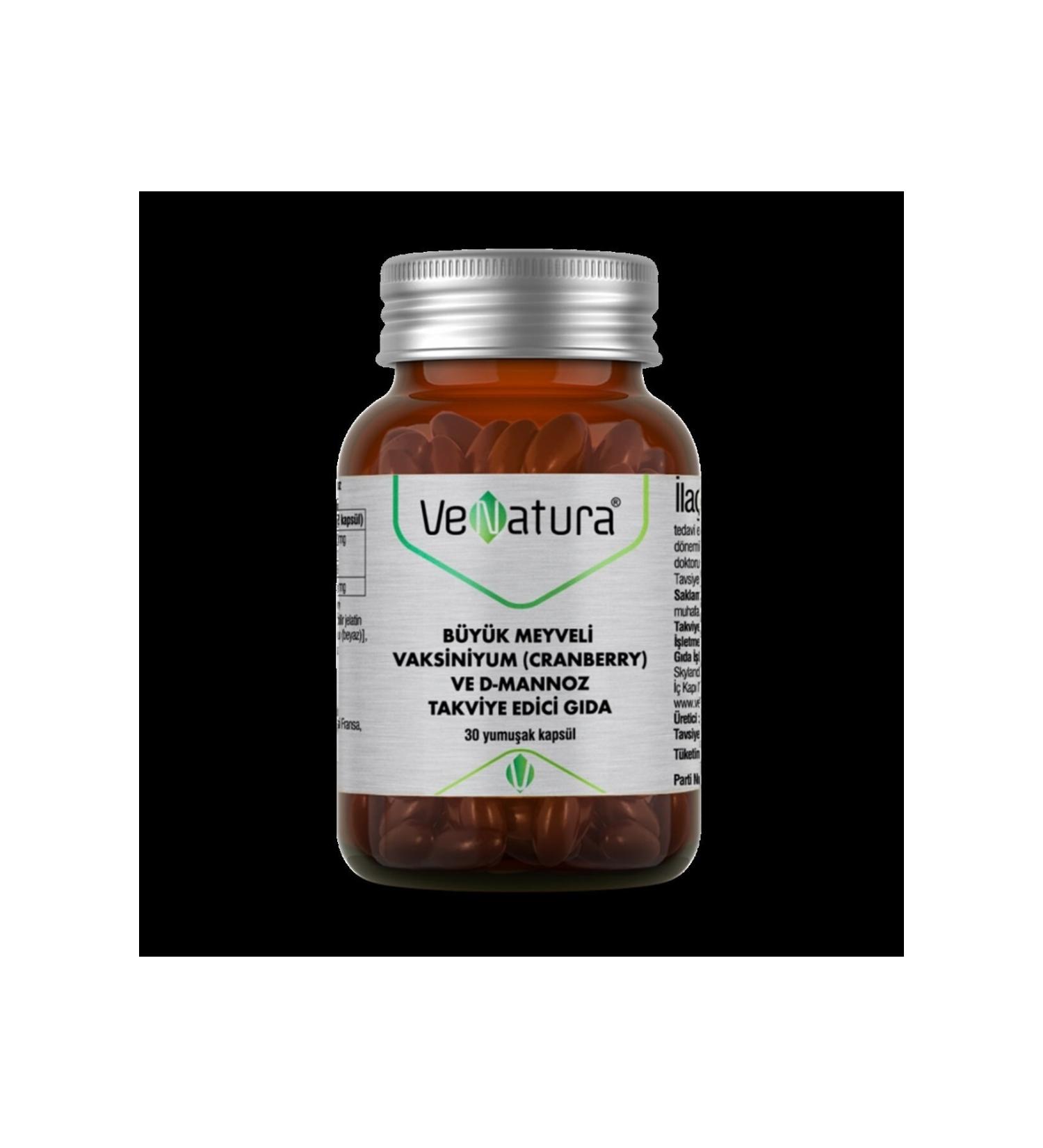 Venatura Cranberry And D-mannose 30 Capsules