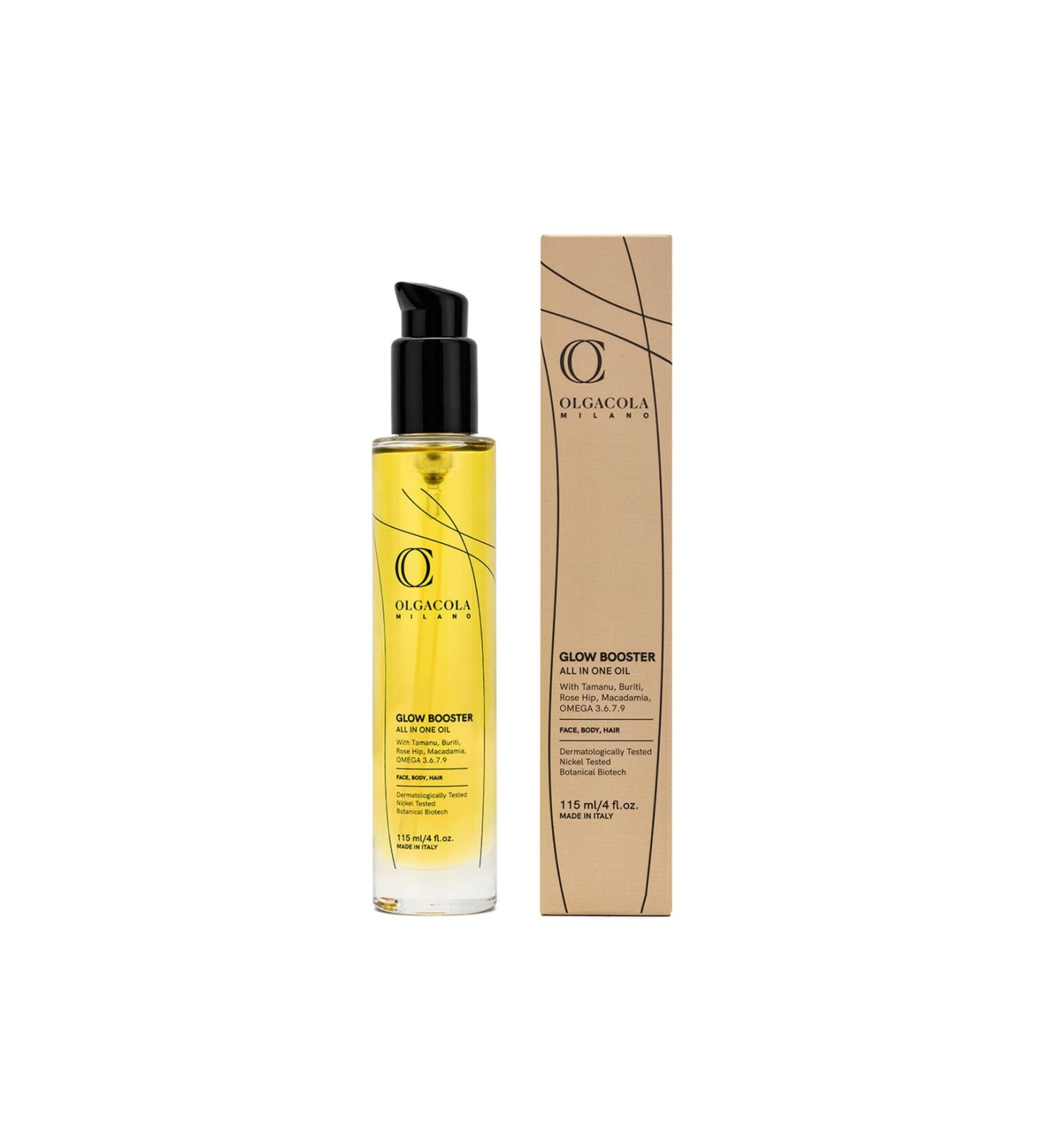 OLGACOLA MILANO Olga Cola Milano Glow Booster Oil (ALL IN ONE - FACE BODY & HAIR) 115 ml