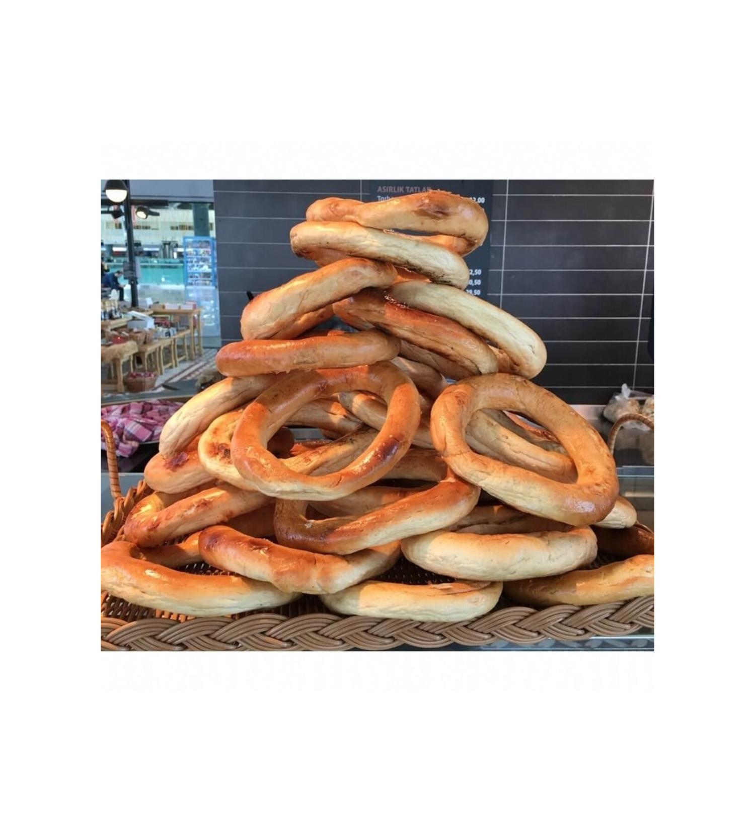Tazesepette Kastamonu Sesame-Free Bagel (10 PIECES)