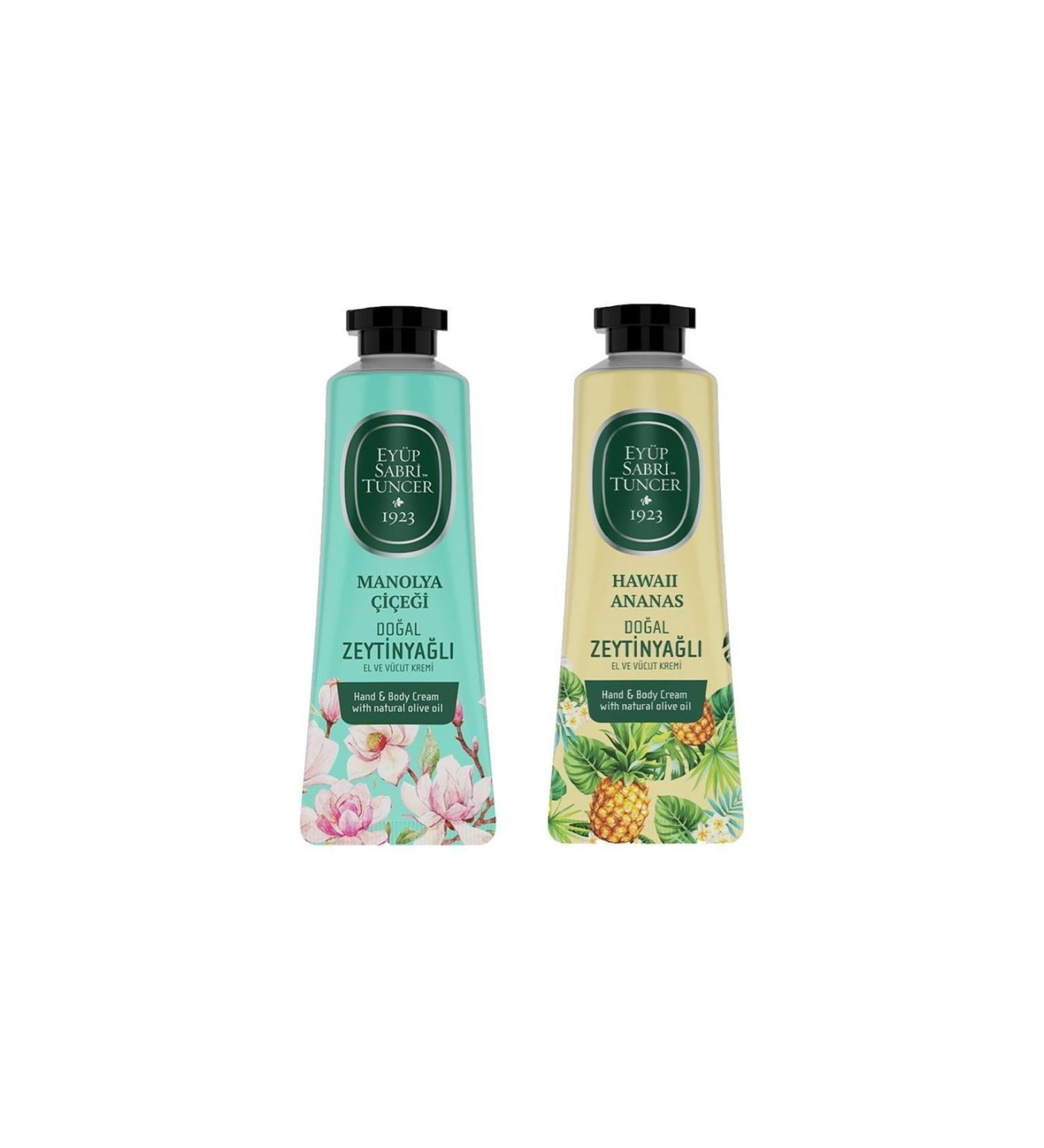 Ey p Sabri Tuncer Hand and Body Cream Magnolia Flower and Hawaiian Pineapple 50 Ml