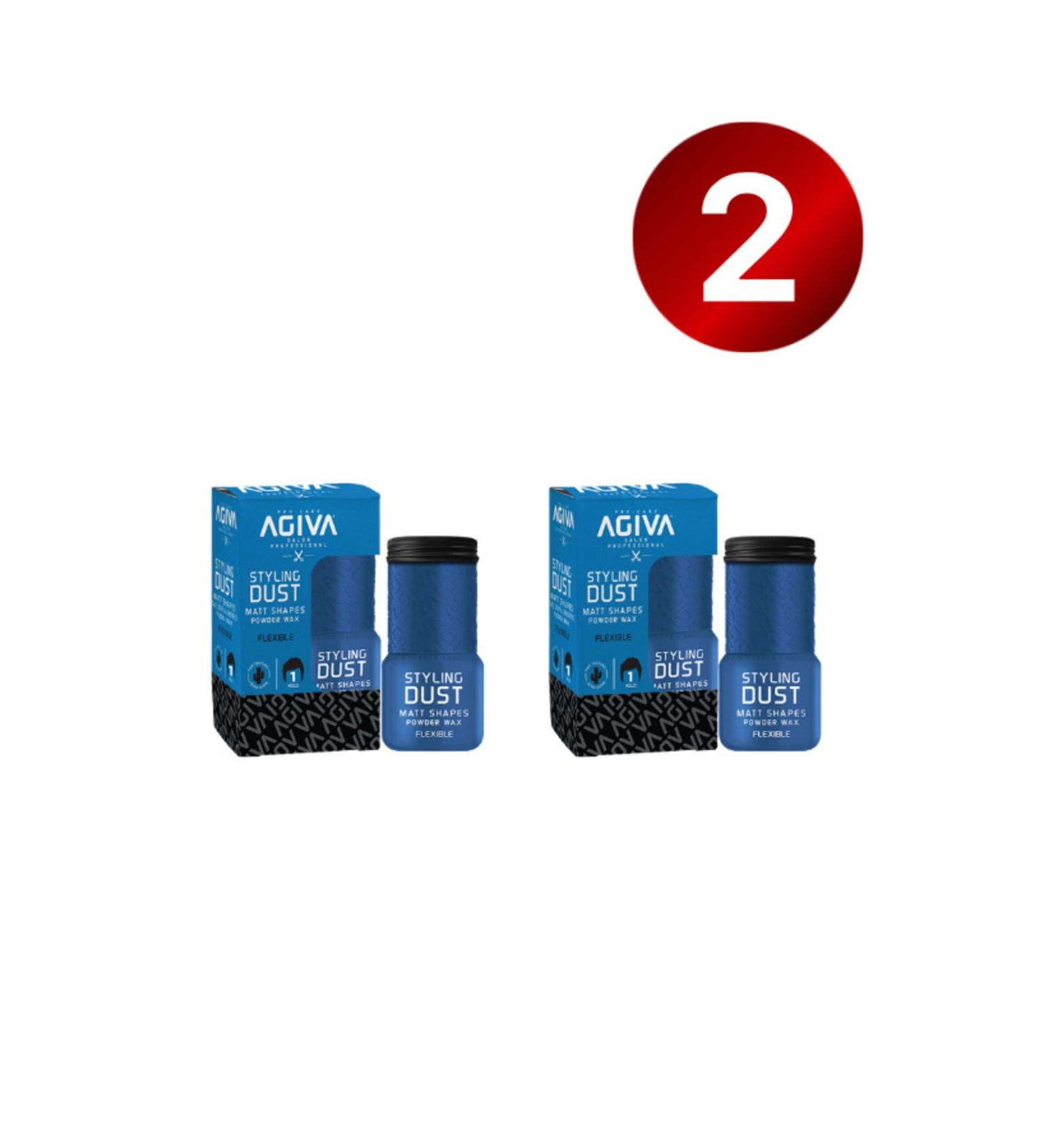 Agiva Hair Styling Powder 01 Flexible Hold X2 - Buy Online on GoSupps.com