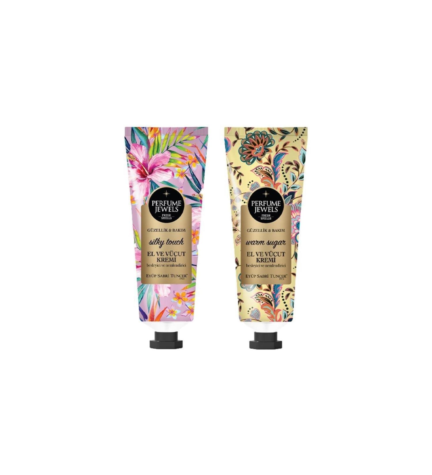 Ey p Sabri Tuncer Pj Hand and Body Cream Silky Touch and Warm Sugar Tube 50 Ml