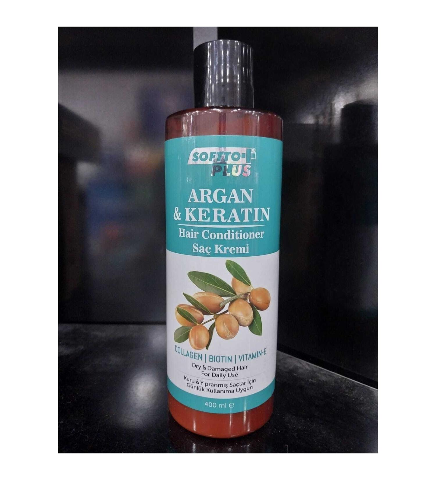 Softto Plus Argan & Keratin Anti-Breakage Super Conditioner 400 Ml