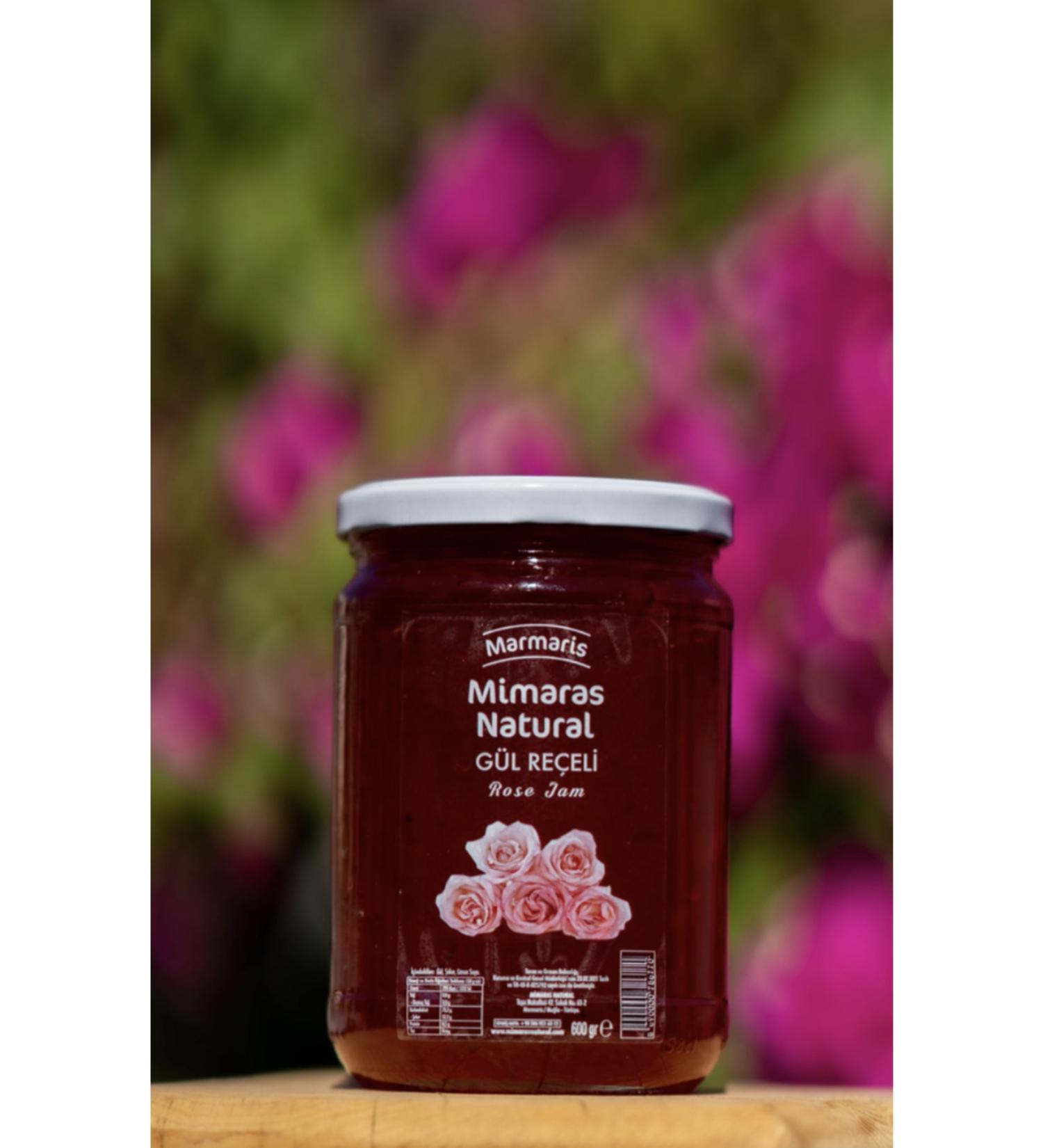 Marmaris Mimaras Natural Rose Jam 850 Gr