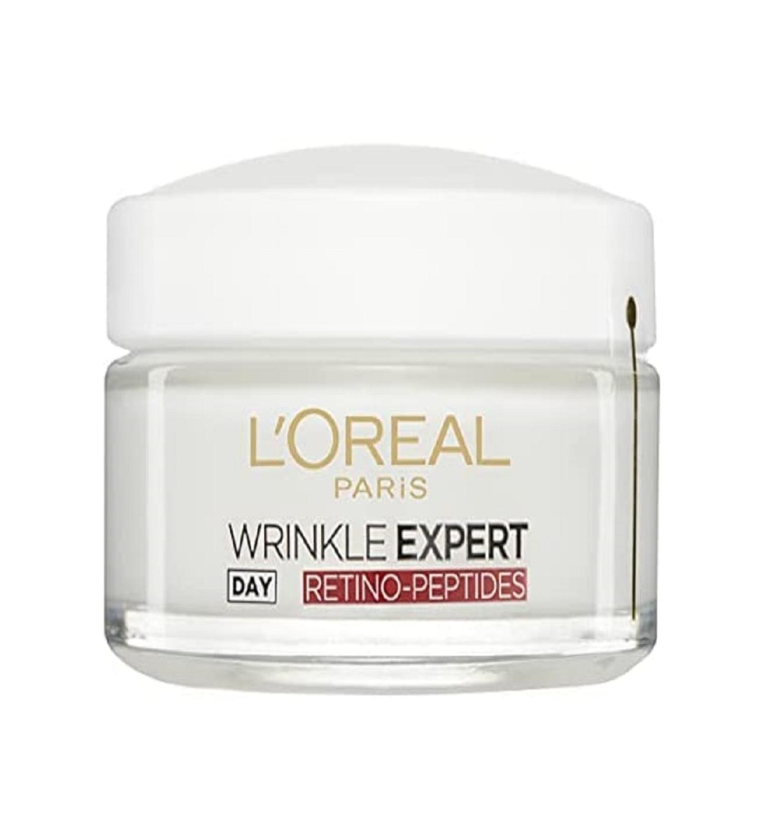 L'Oreal Paris L'oreal Wrinkle Expert Anti-Wrinkle Firming Day Cream Retino-peptides 45+ Years (50ml) - Buy Online on GoSupps.com
