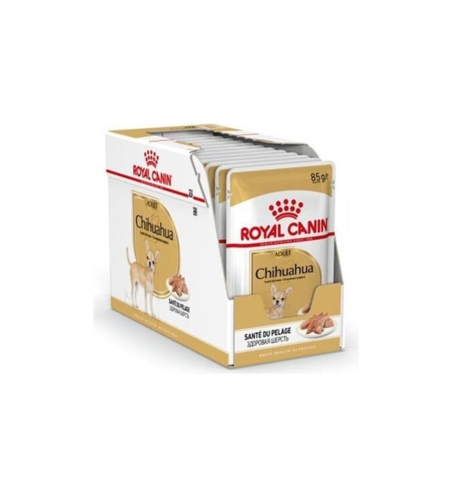 Royal Canin Pouch Chihuahua Breed Special Wet Dog Food 12 X 85 Gr
