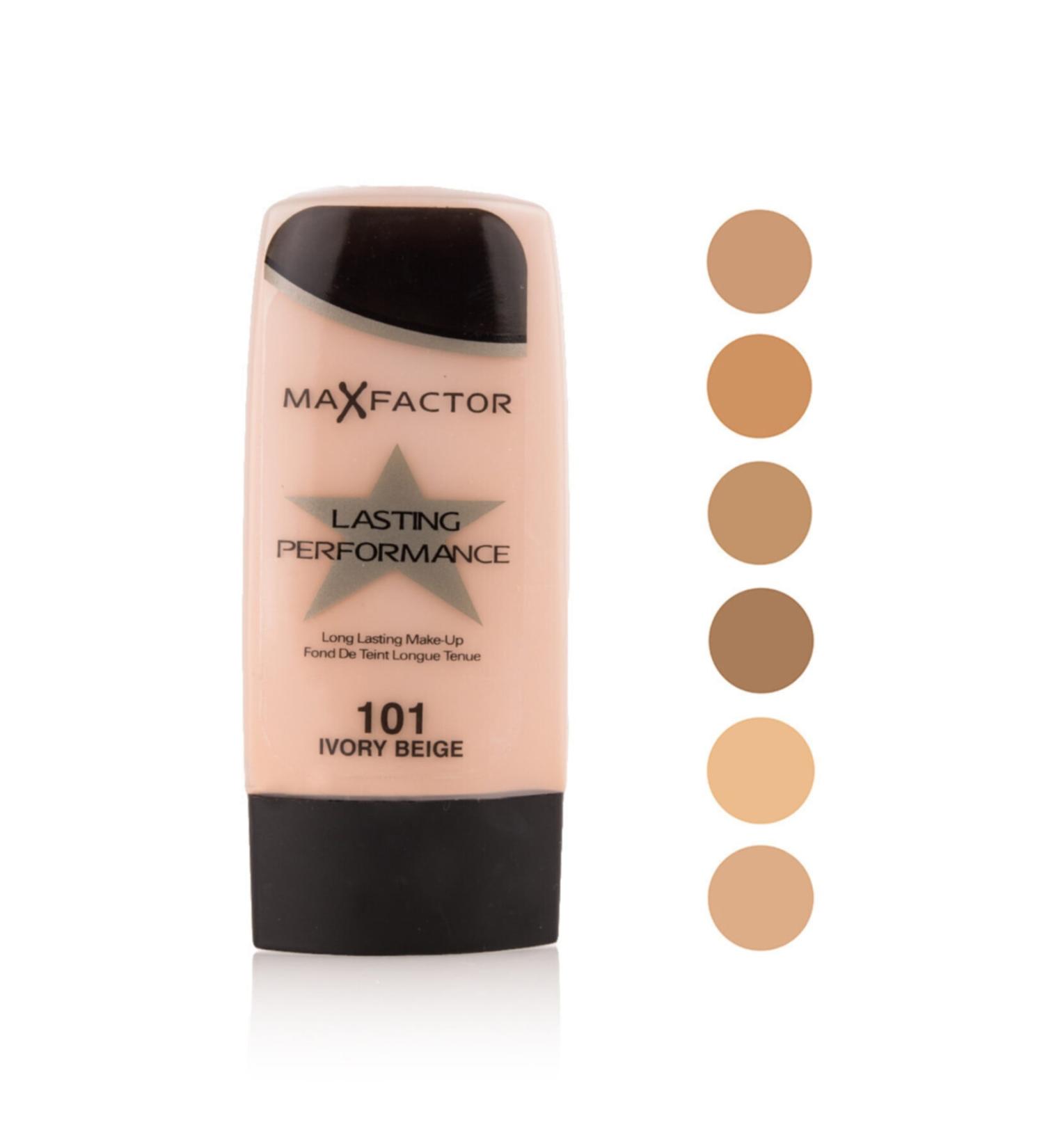 Max Factor Lasting Performance Pastelle Non-Scratching Foundation 101 Ivory Beige