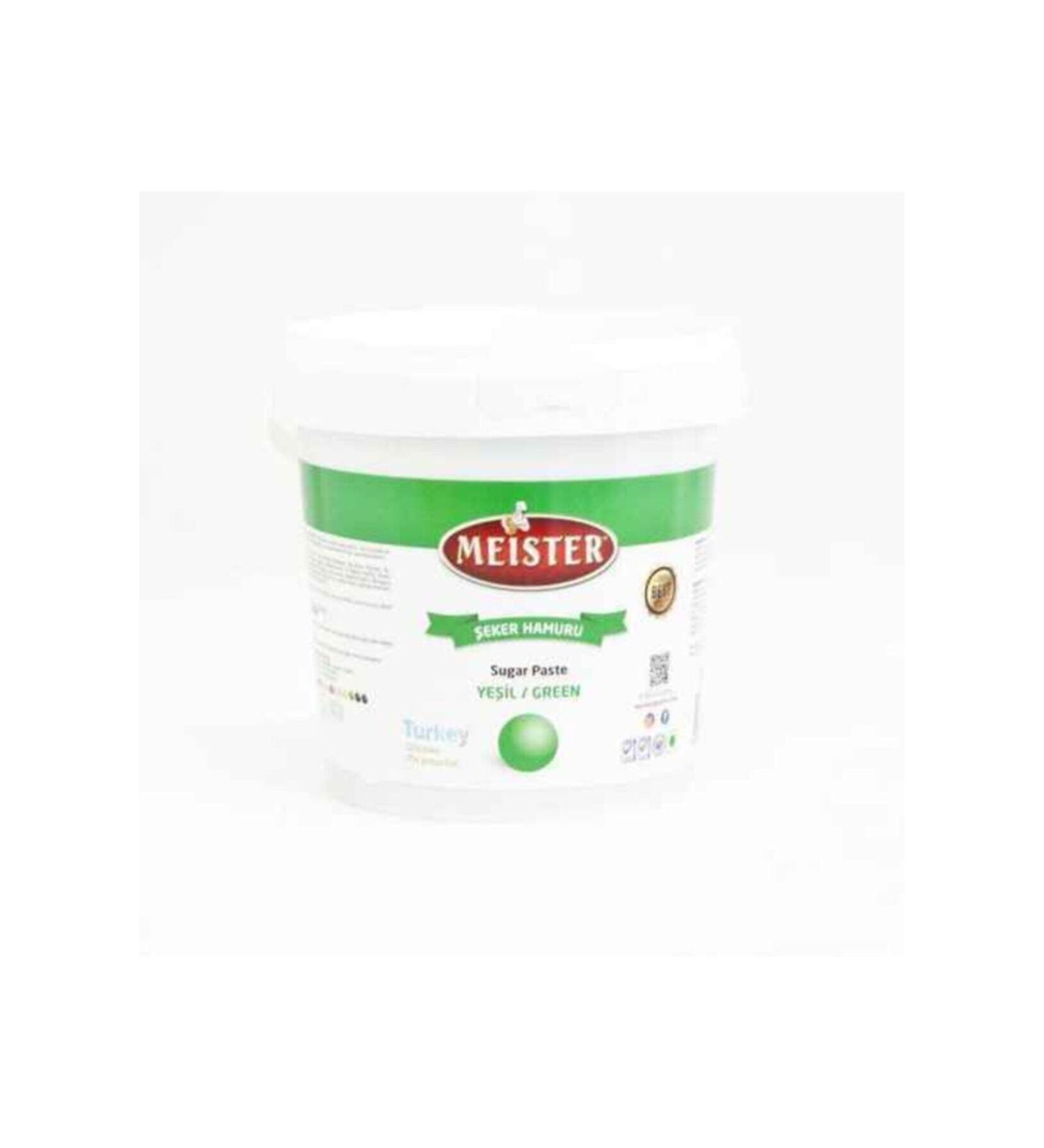 Meister Green Sugar Paste 1kg Cakesistershop