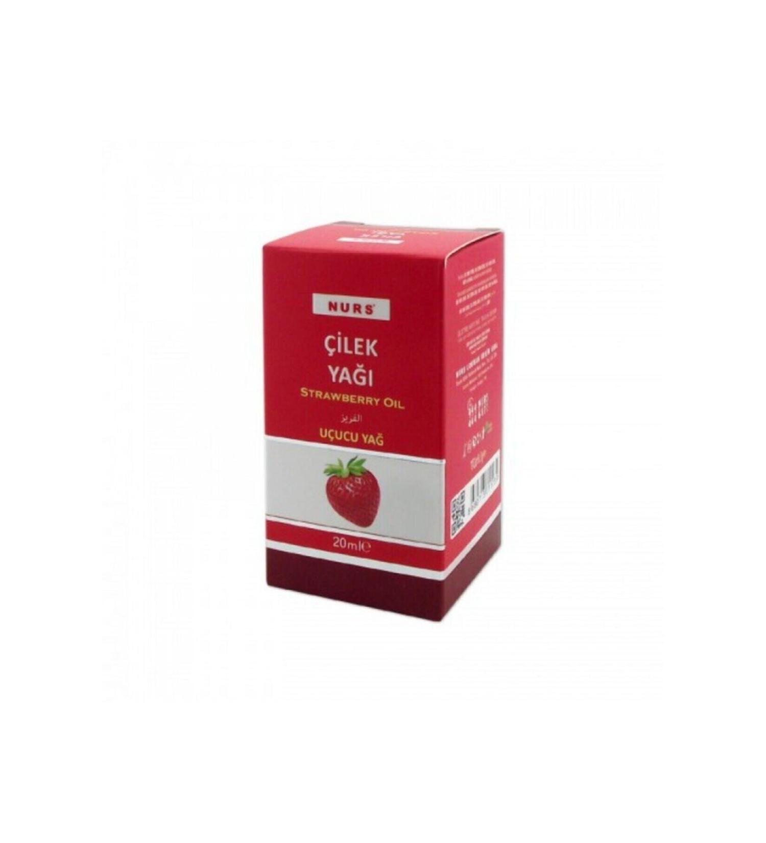 Nurs Lokman Hekim Strawberry Oil 20 Ml. 2522737799296