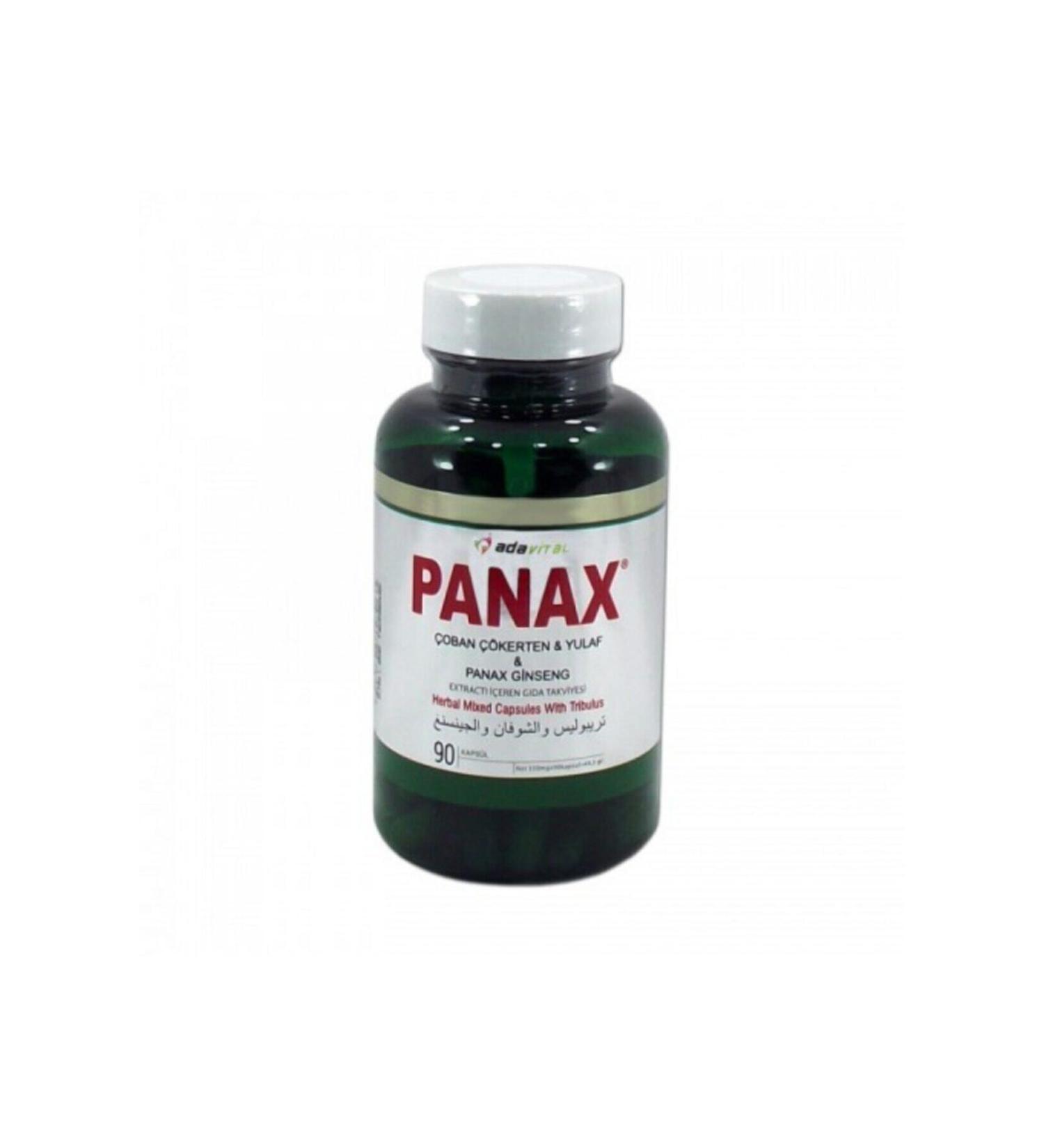 Adavital Lokman Hekim Panax Ginseng Capsule 90's Filter Bag