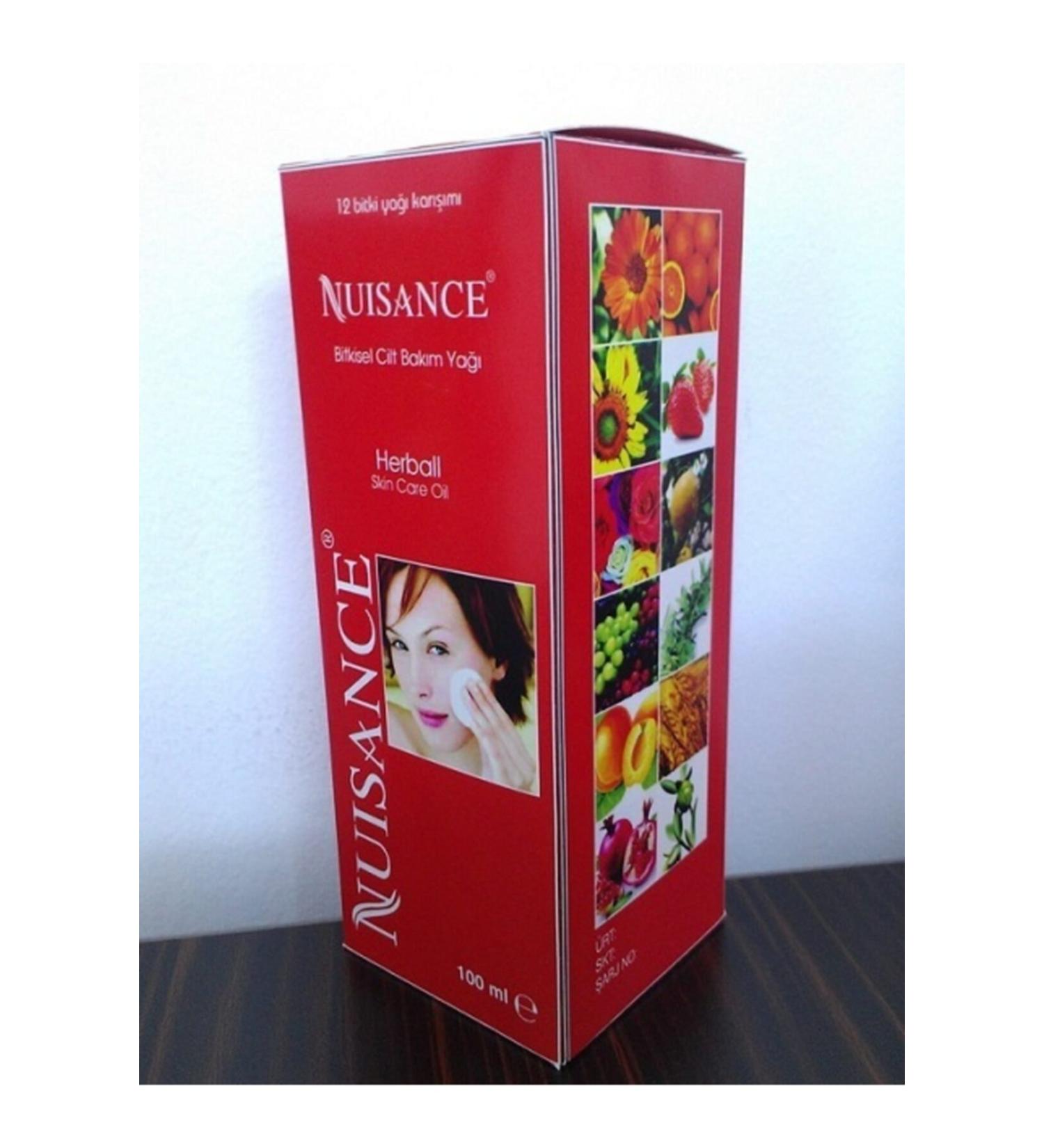 NUISANCE 100 ml 12 Herb Mix Skin Care Oil
