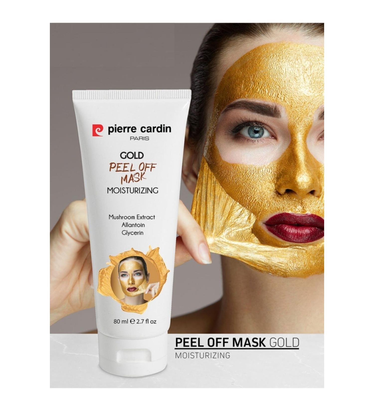 Pierre Cardin Peel Off Moisturizing Peel Off Gold Mask 80 ml - Buy Online on GoSupps.com