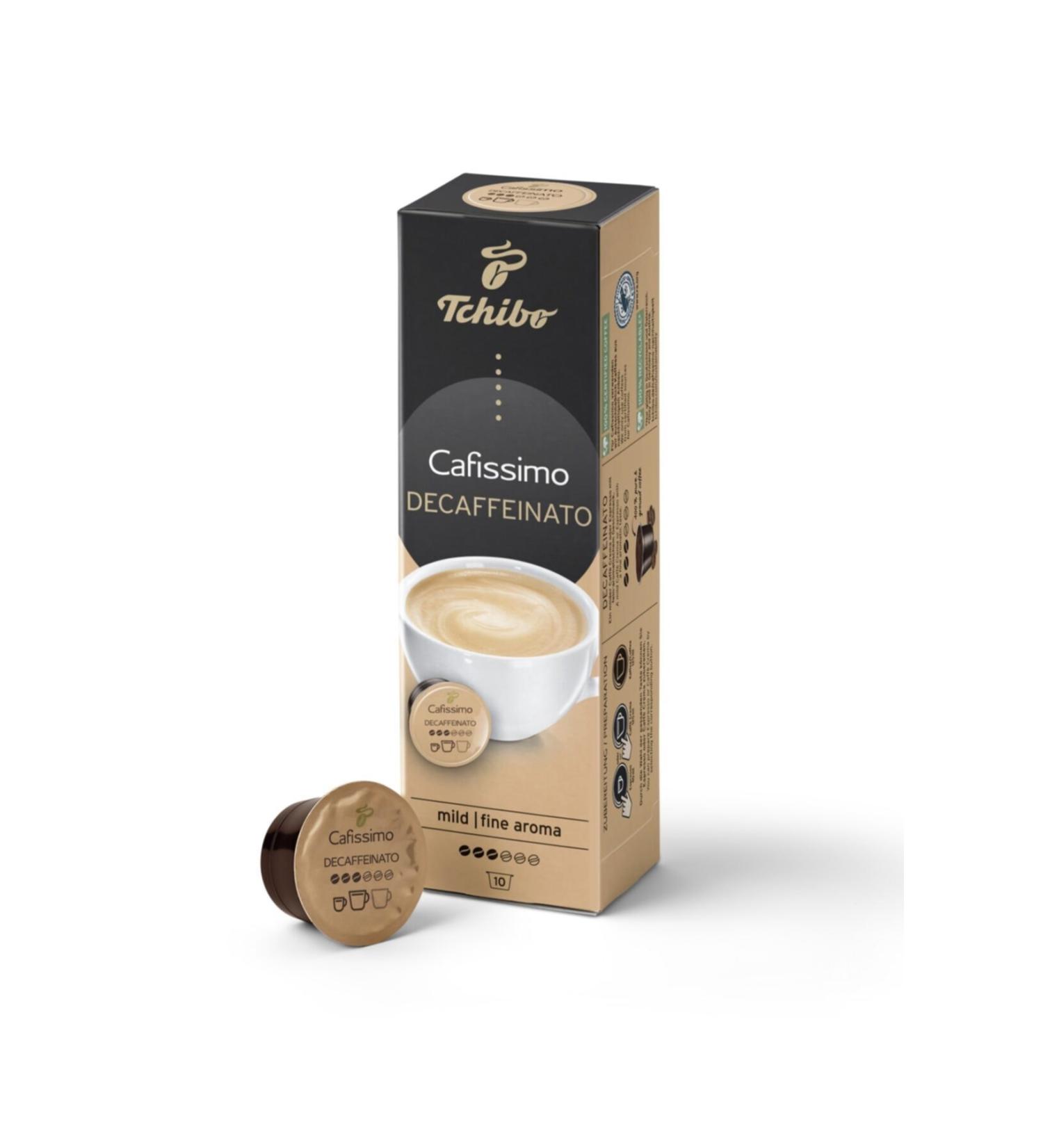 Tchibo Cafissimo Capsule Caffe Crema Decaffeinato 4x10 Advantageous Package - Buy Online on GoSupps.com