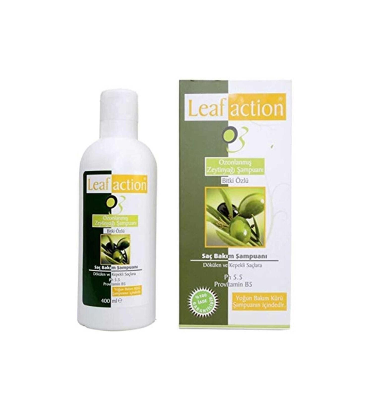 Leaf Action Ozonated Olive Oil Shampoo with Plant Essence