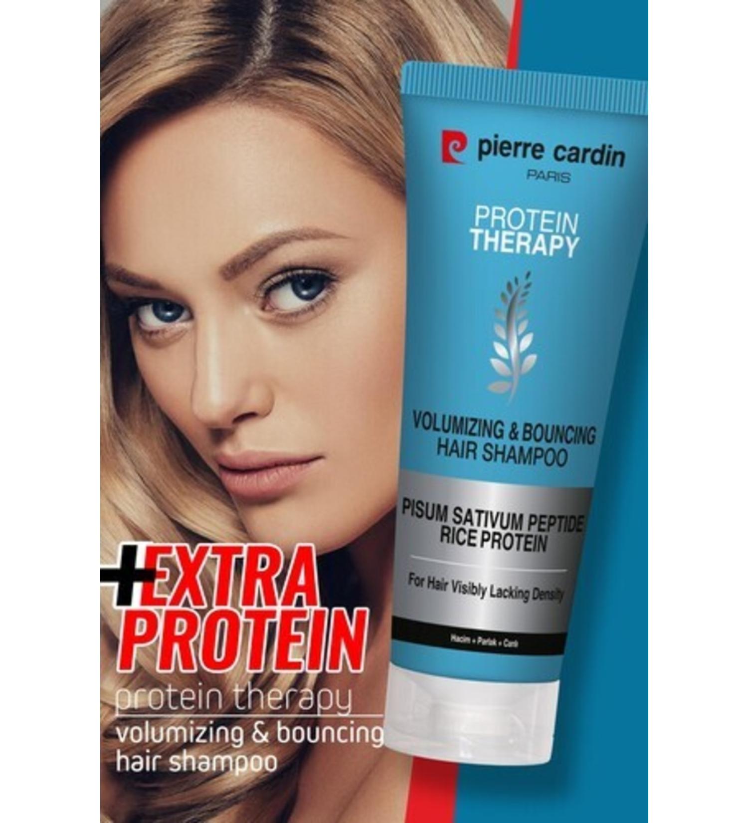 Pierre Cardin Protein Therapy Volume and Plump Shampoo - 250 Ml