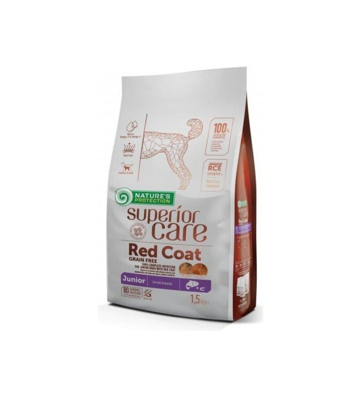 Nature's Protection Grain Free Animal Protein Salmon Small Breed Red Puppy Food 1.5