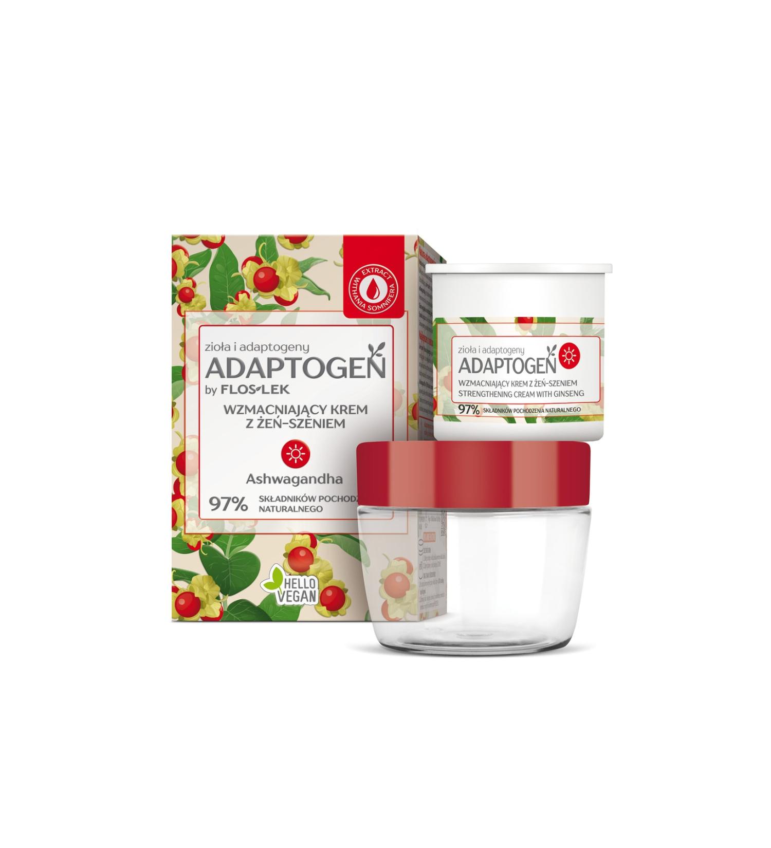 Floslek Metabolism Balancing and Strengthening Ginseng Essence Day Cream 50 Ml