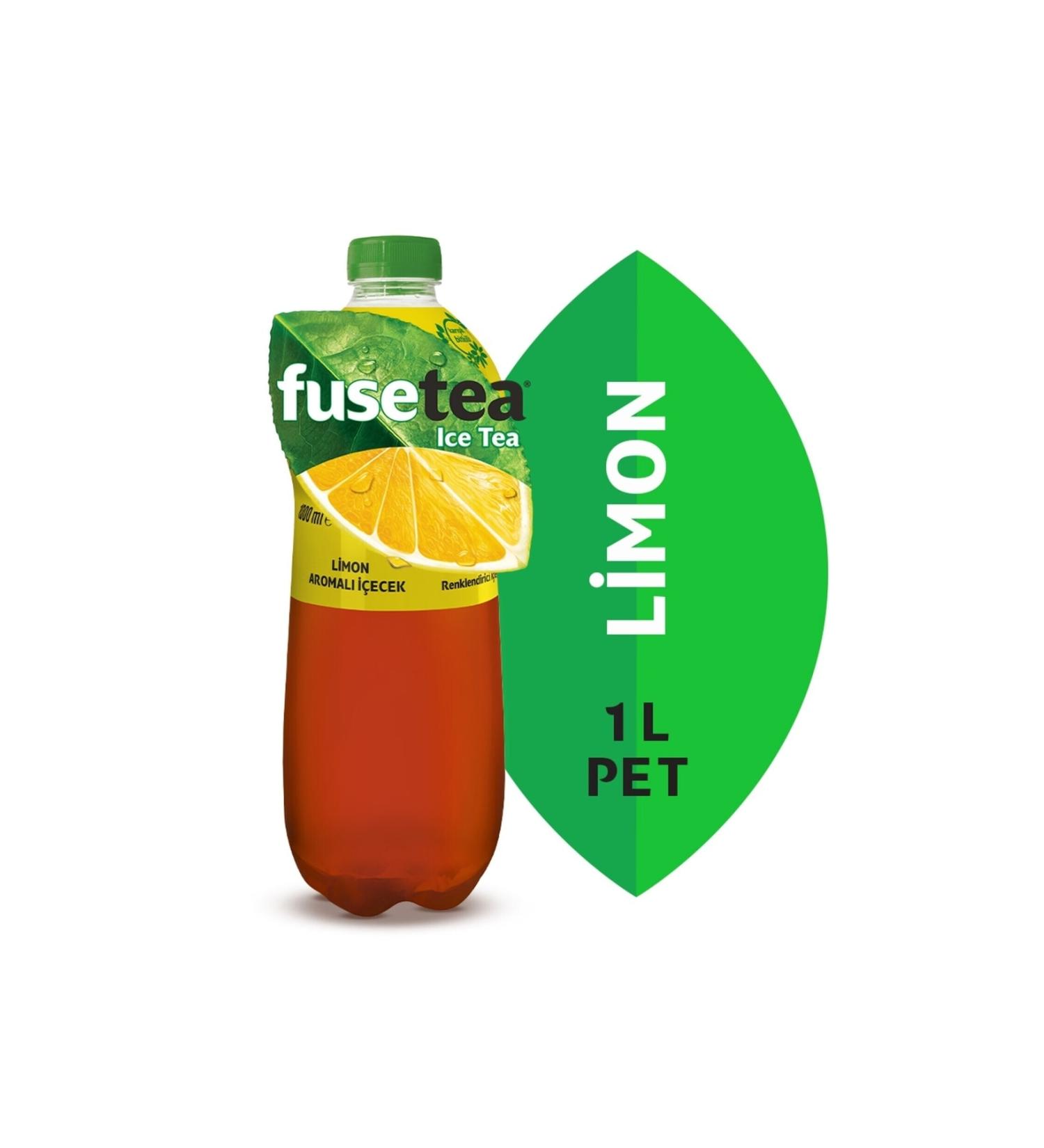 Fuse Tea 12 Pieces 1 Liter Iced Tea Lemon