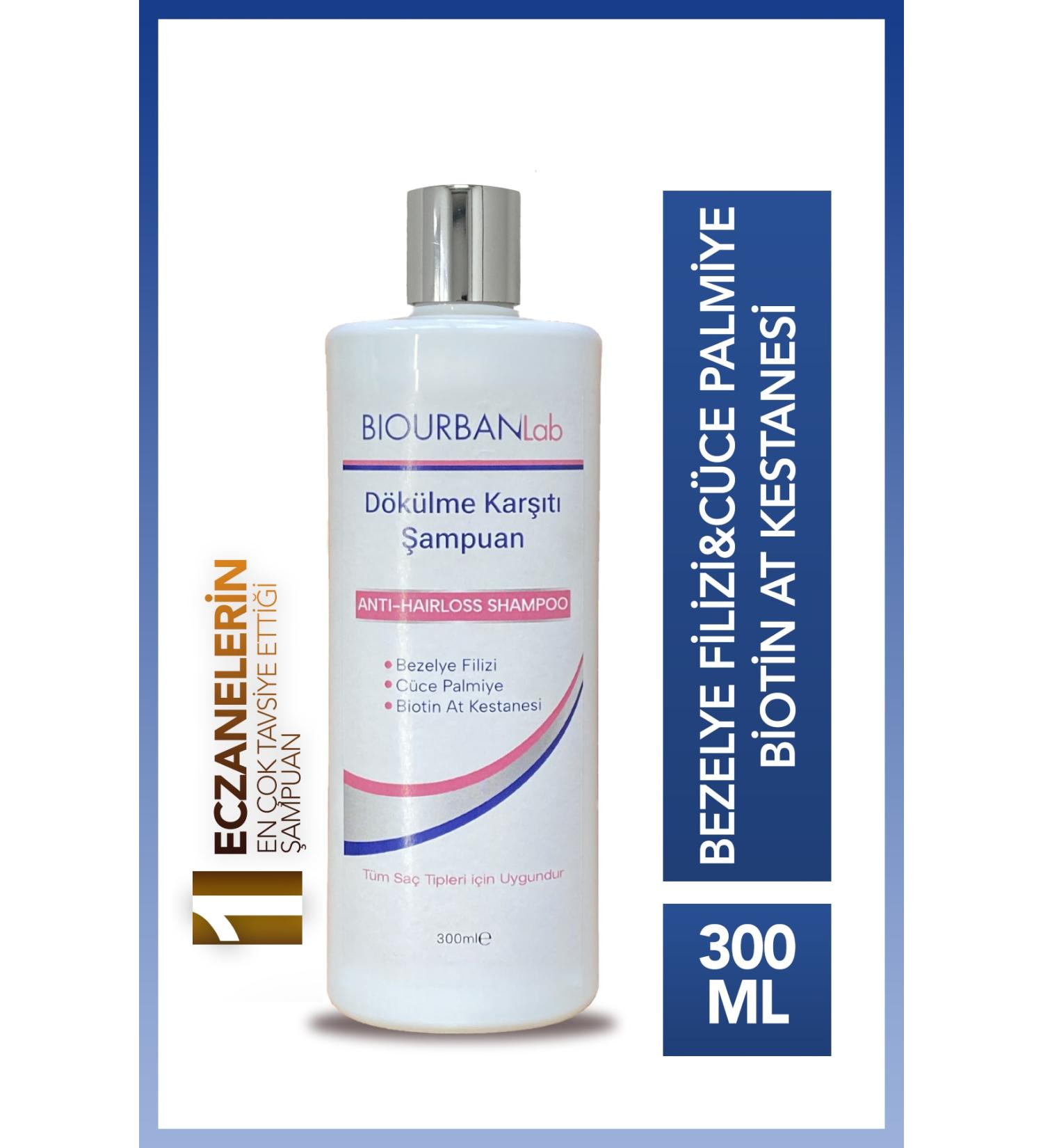 Bio Urban Anti-Hair Loss Shampoo for Damaged Hair 300 ml