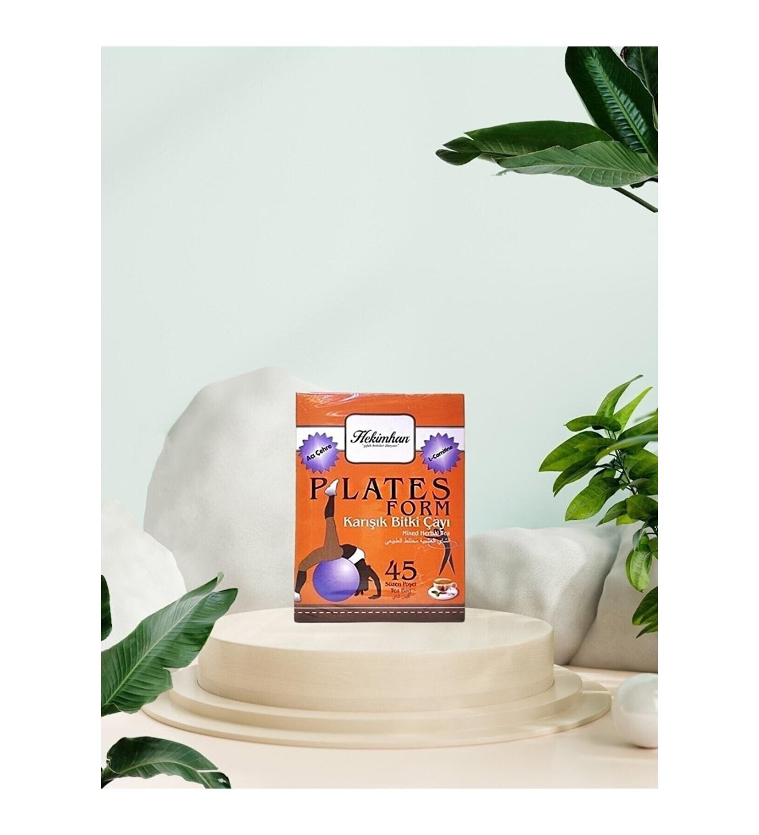 hekimhan herbal Plates Form Tea 45 Filtering Bags 12 Pieces