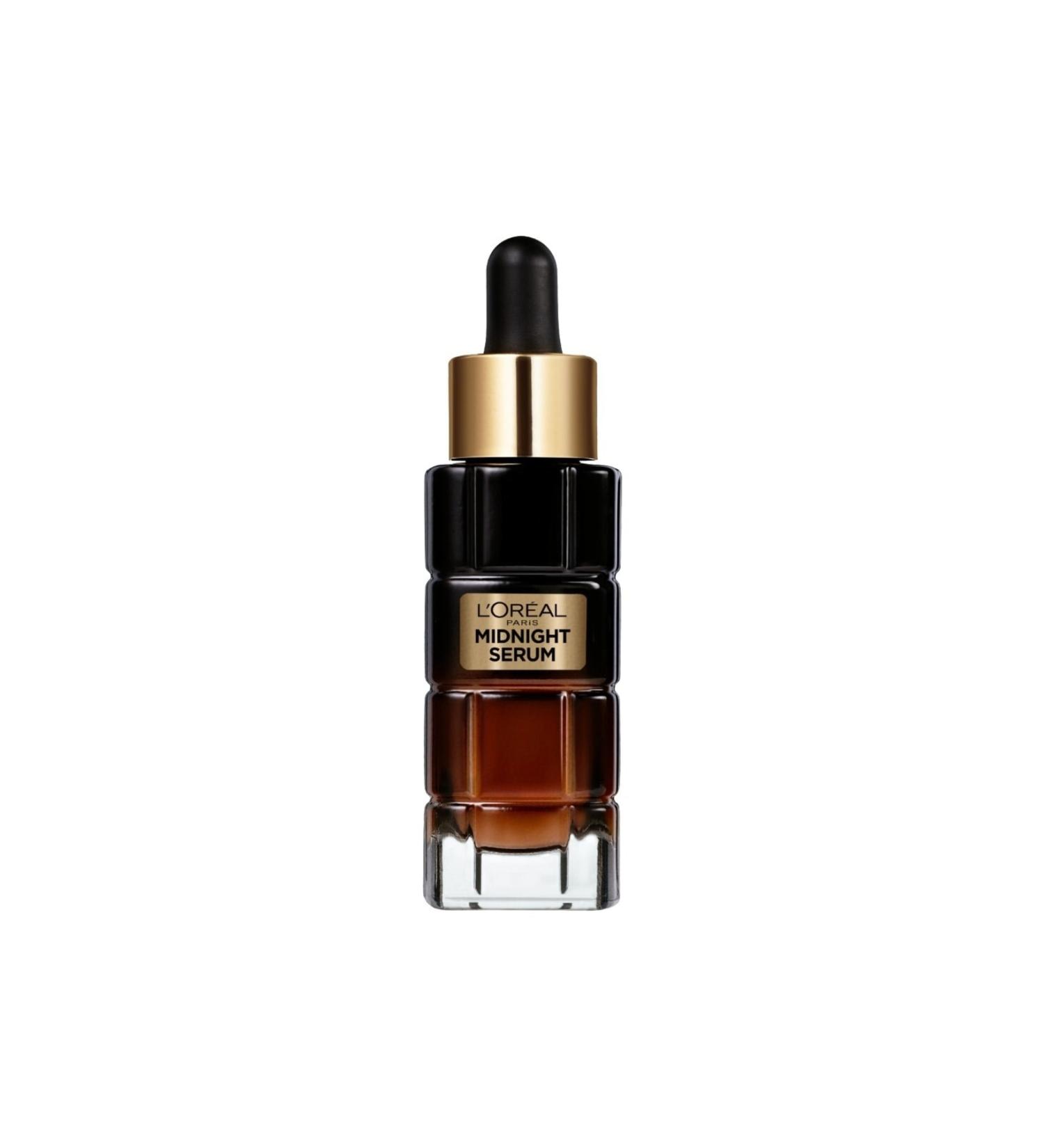 L'Oreal Paris Midnight Serum Skin Renewal & Skin Appearance Revitalizing Effect - 30 Ml - Buy Online on GoSupps.com