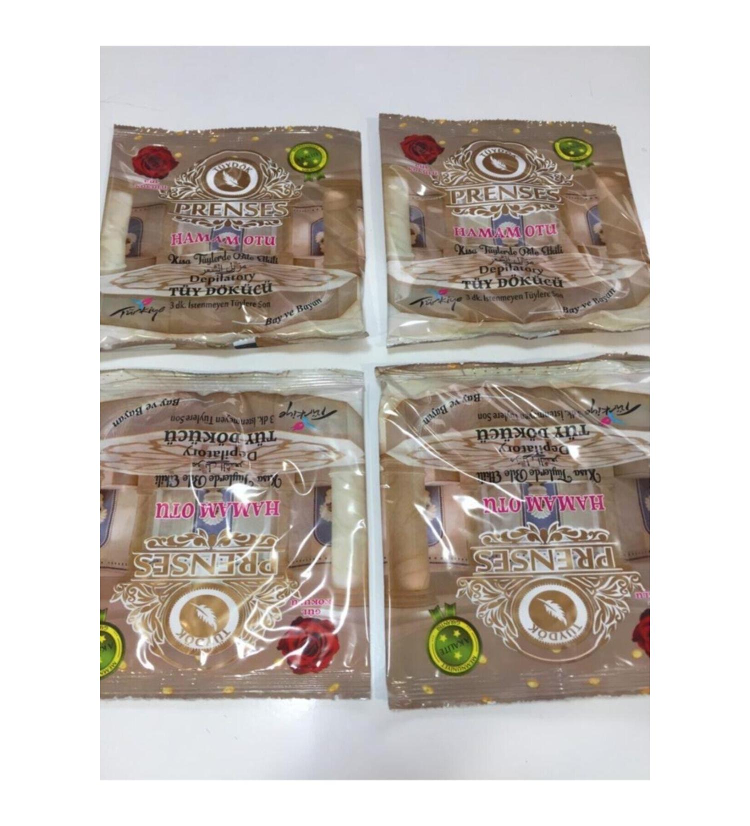 PRINCESS Bath Herb (hair removal powder) 4 Pieces